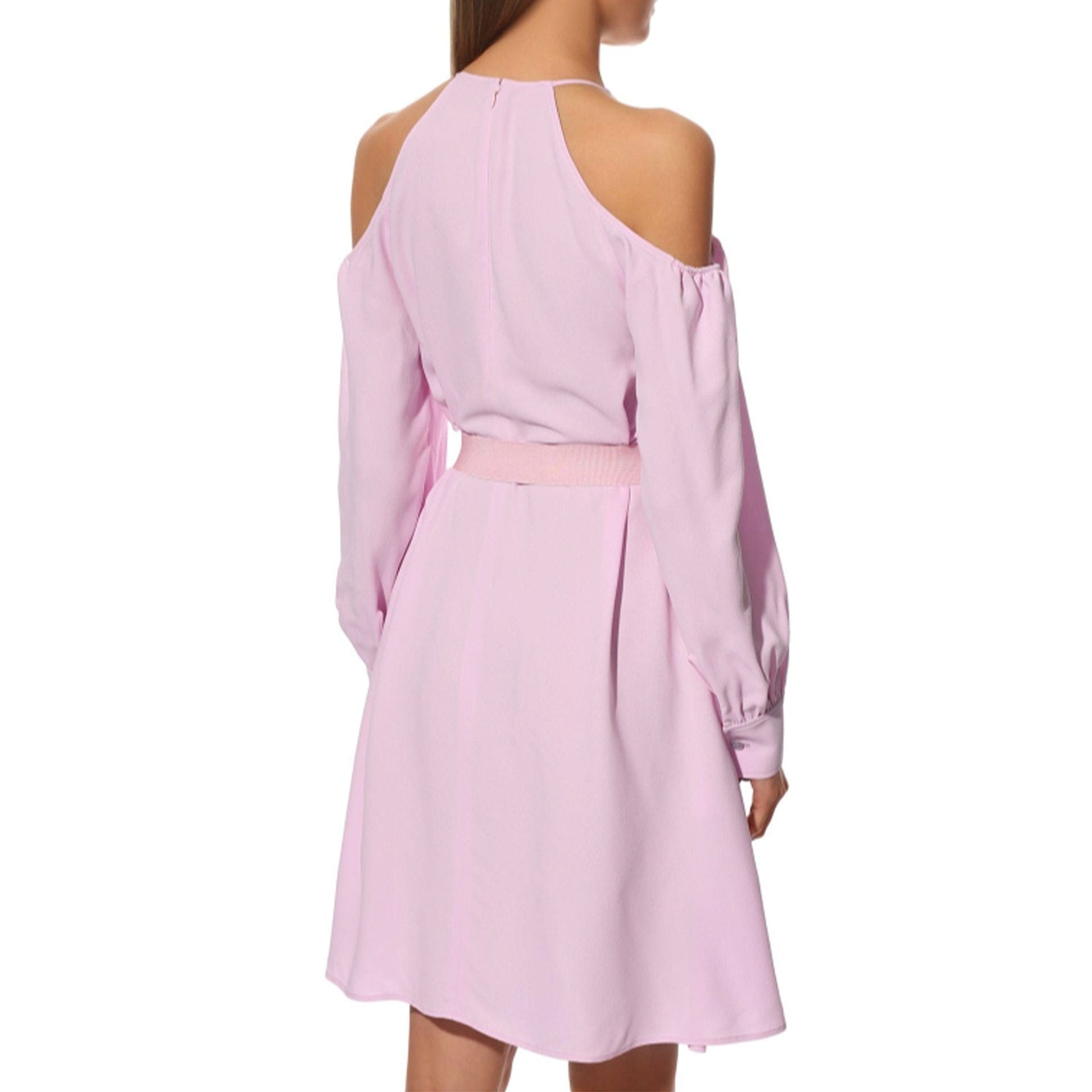 Stella McCartney Cut-Shoulder Mini Dress With Belt