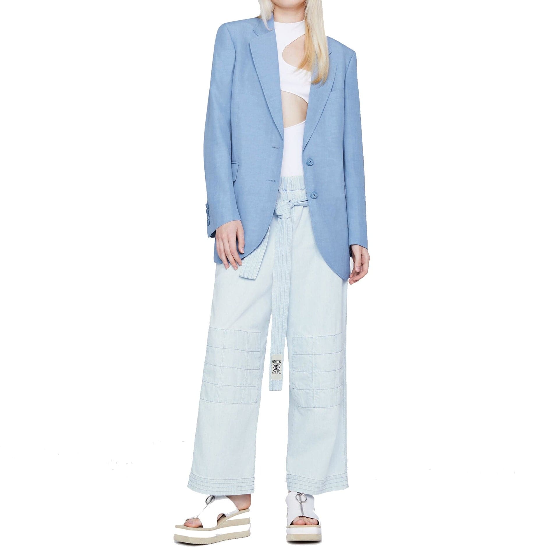 Stella McCartney Denim Pants With Matching Belt