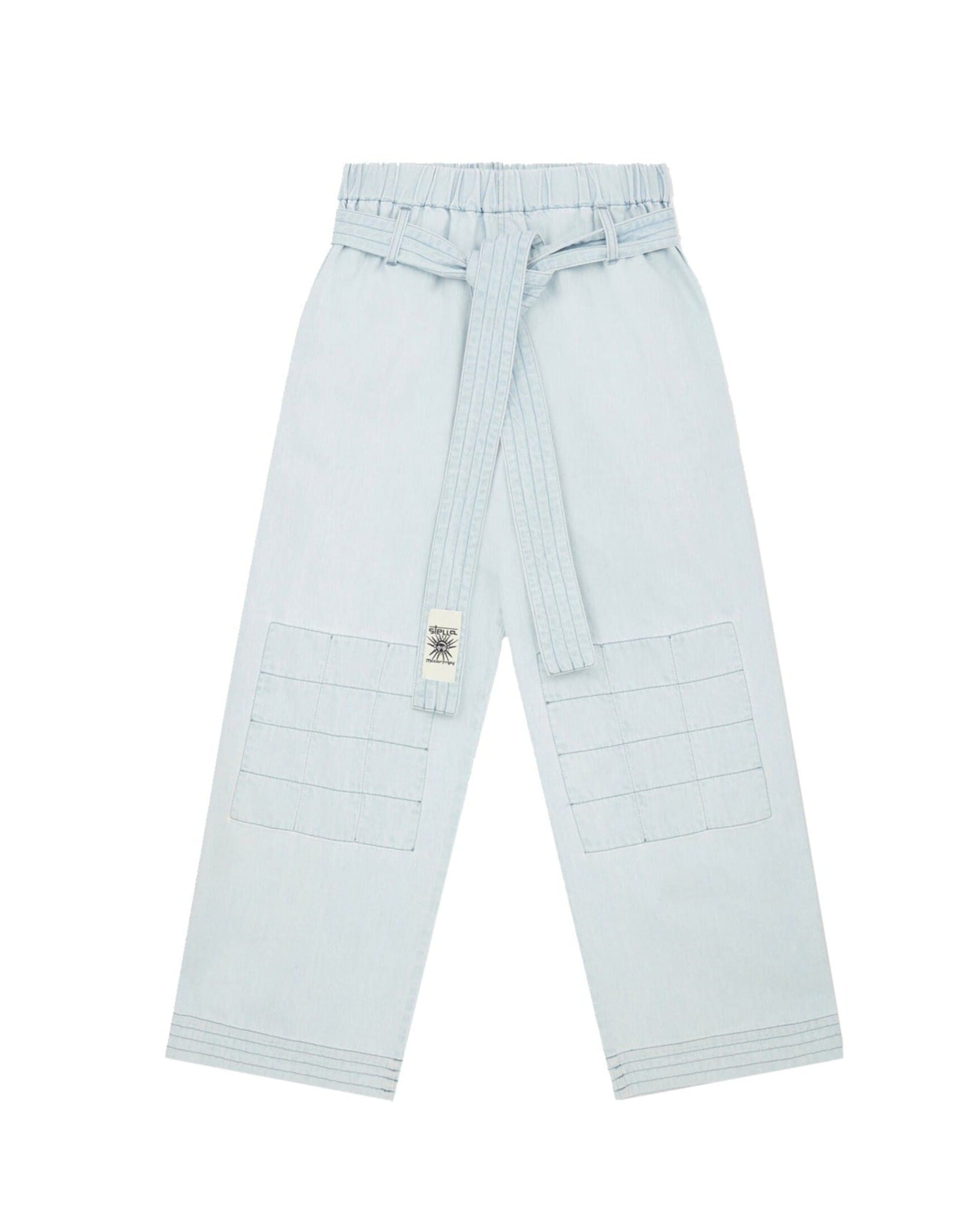 Stella McCartney Denim Pants With Matching Belt