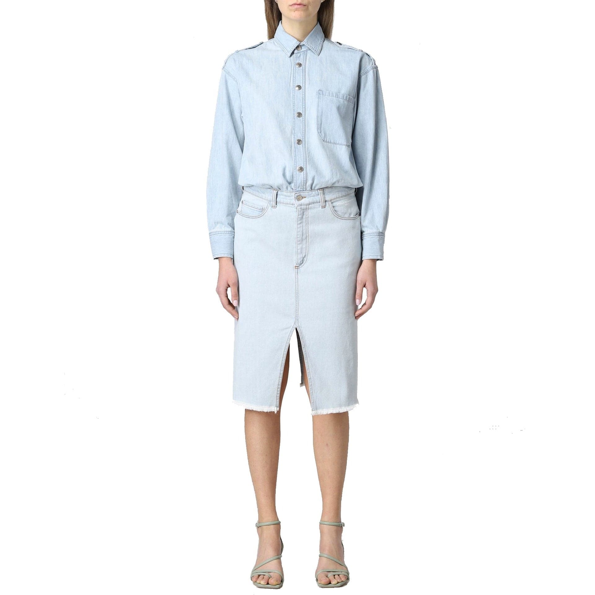 Stella McCartney Denim Shirt Dress - alternate view