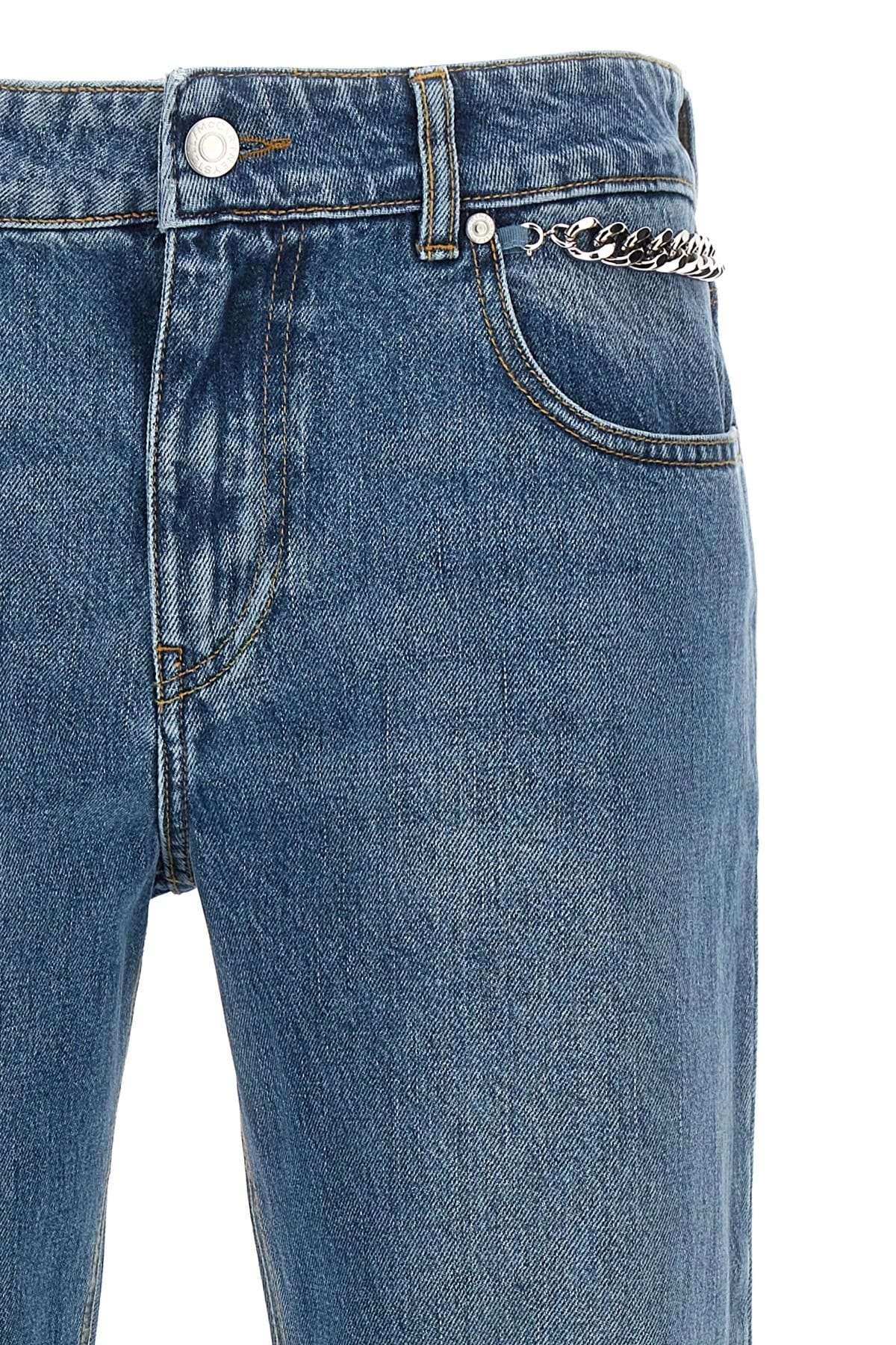 Stella McCartney Stella McCartney Falabella Chain Detail Jeans