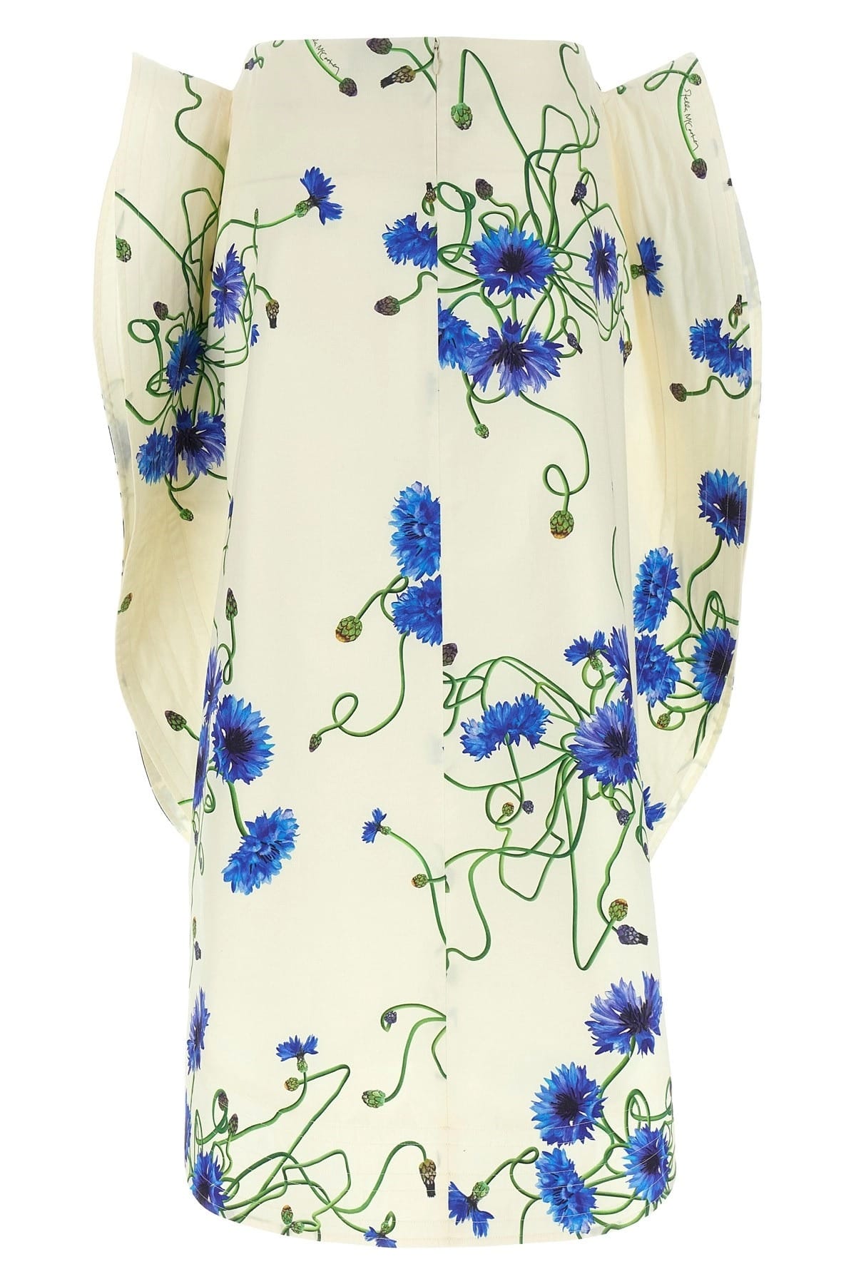 Stella McCartney Falda maxi con volantes florales - alternate view