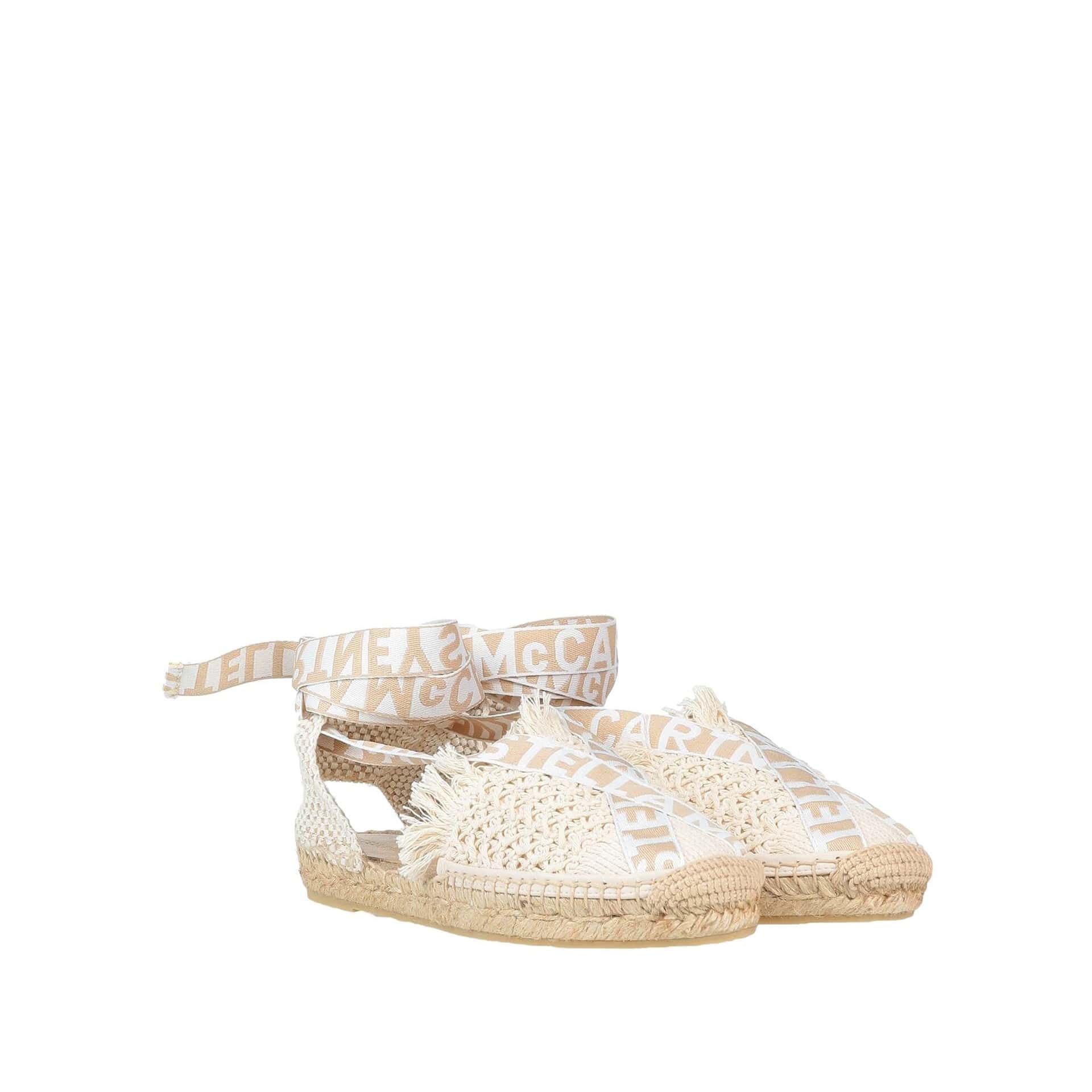 Stella McCartney Logo Canvas Espadrilles - alternate view