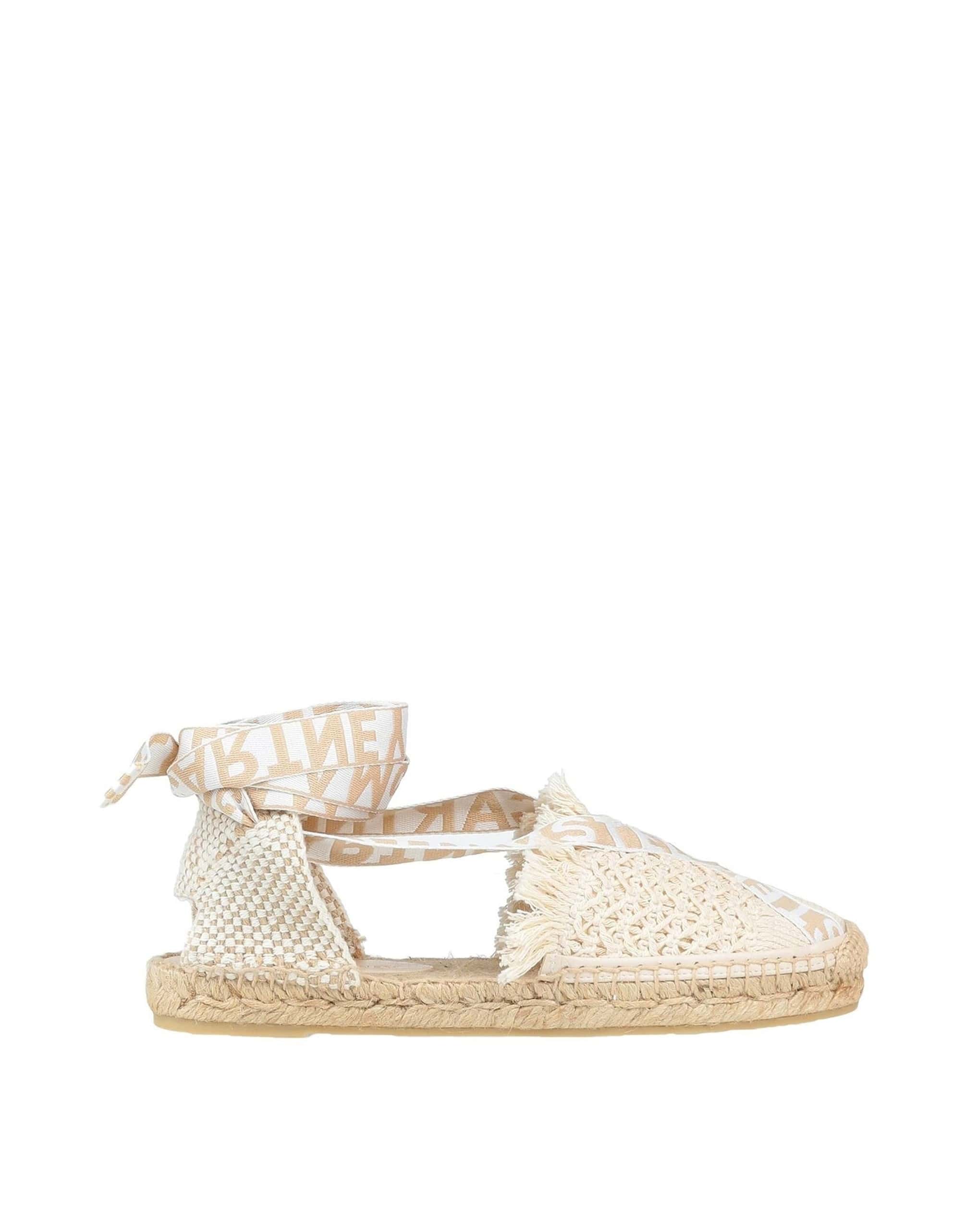 Stella McCartney Logo Canvas Espadrilles