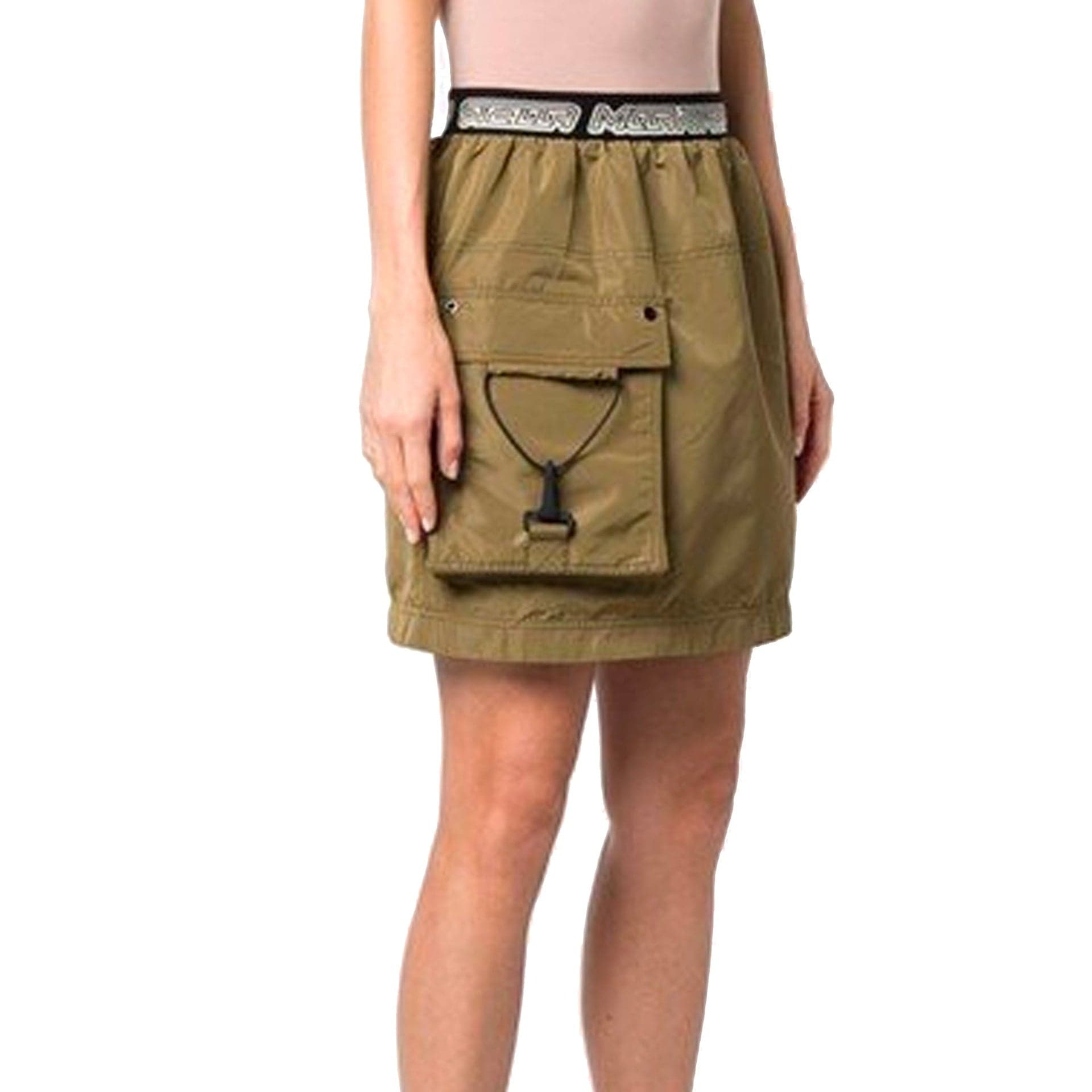 Stella McCartney Logo Patch Pocket Mini Skirt - alternate view