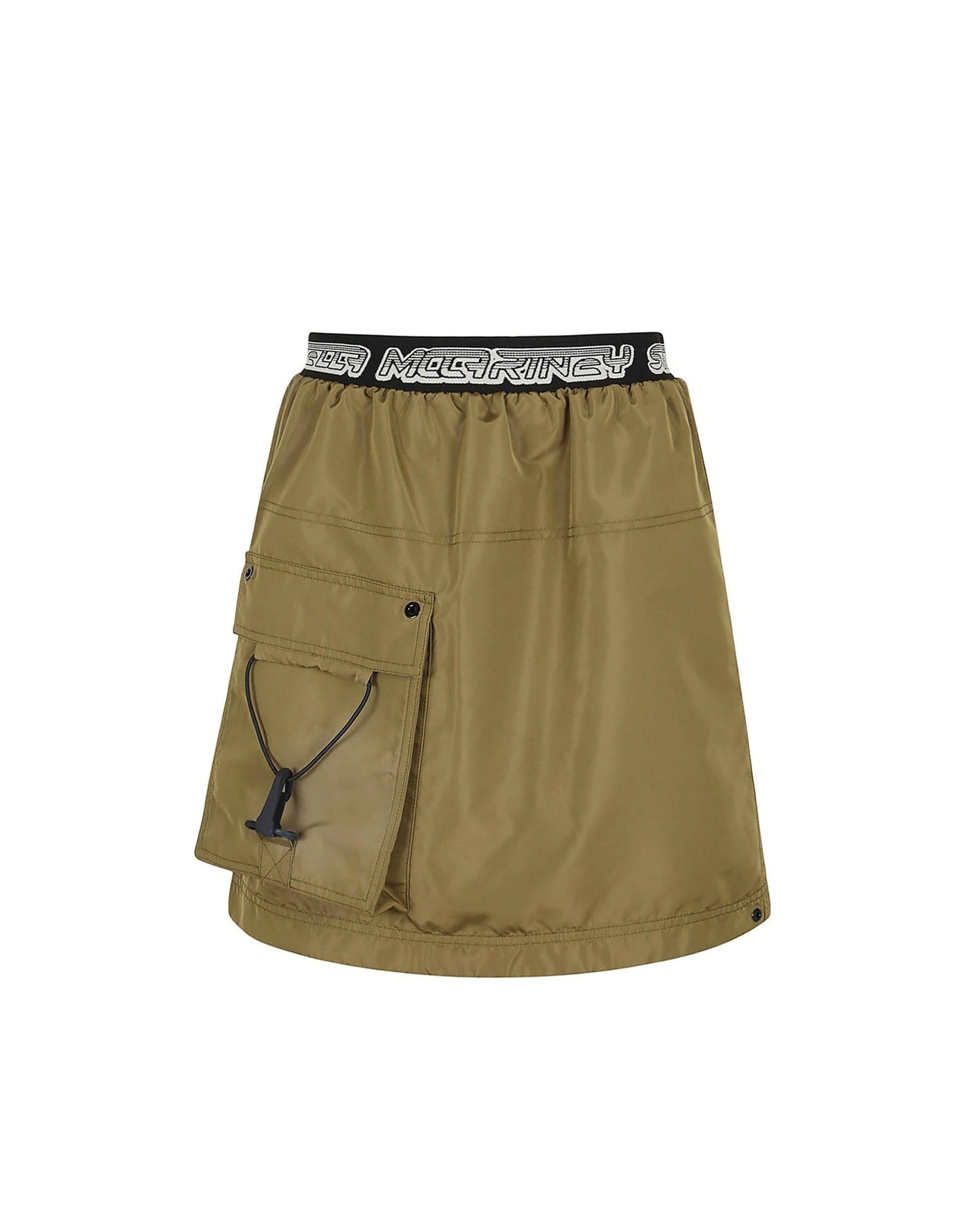 Stella McCartney Logo Patch Pocket Mini Skirt
