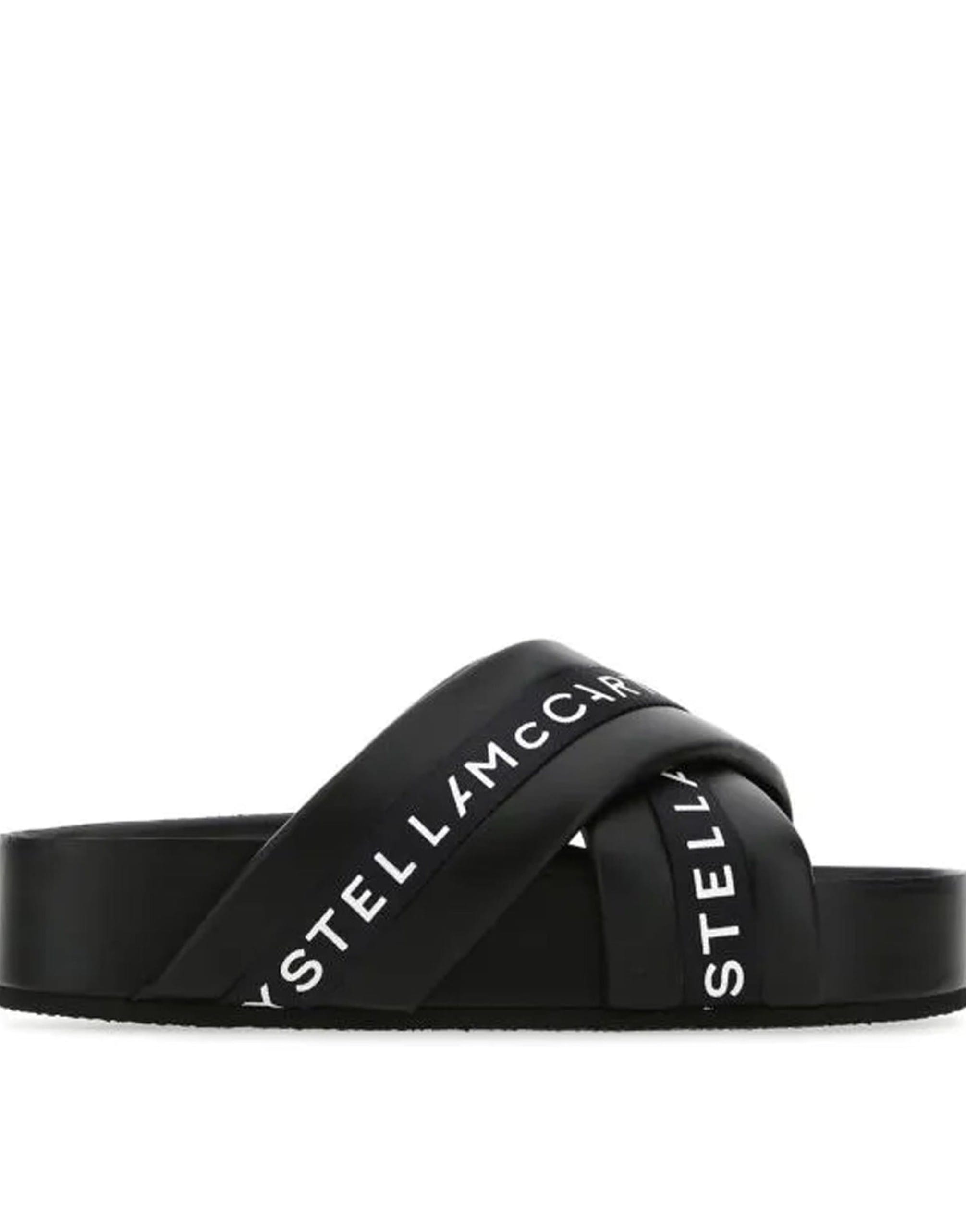 Stella McCartney Logo Slides With Open Toe