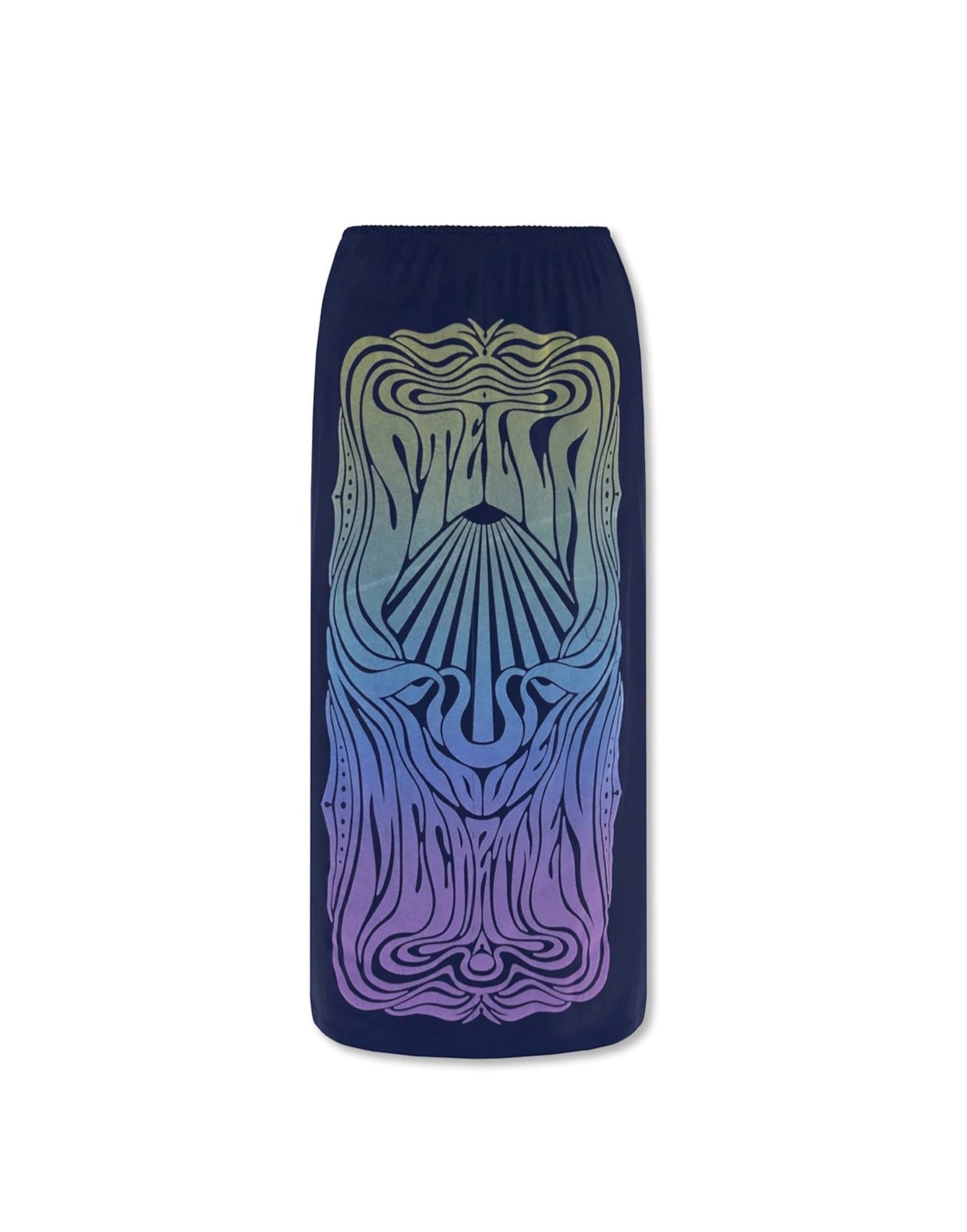 Stella McCartney Printed Midi Skirt With Elastic Waist