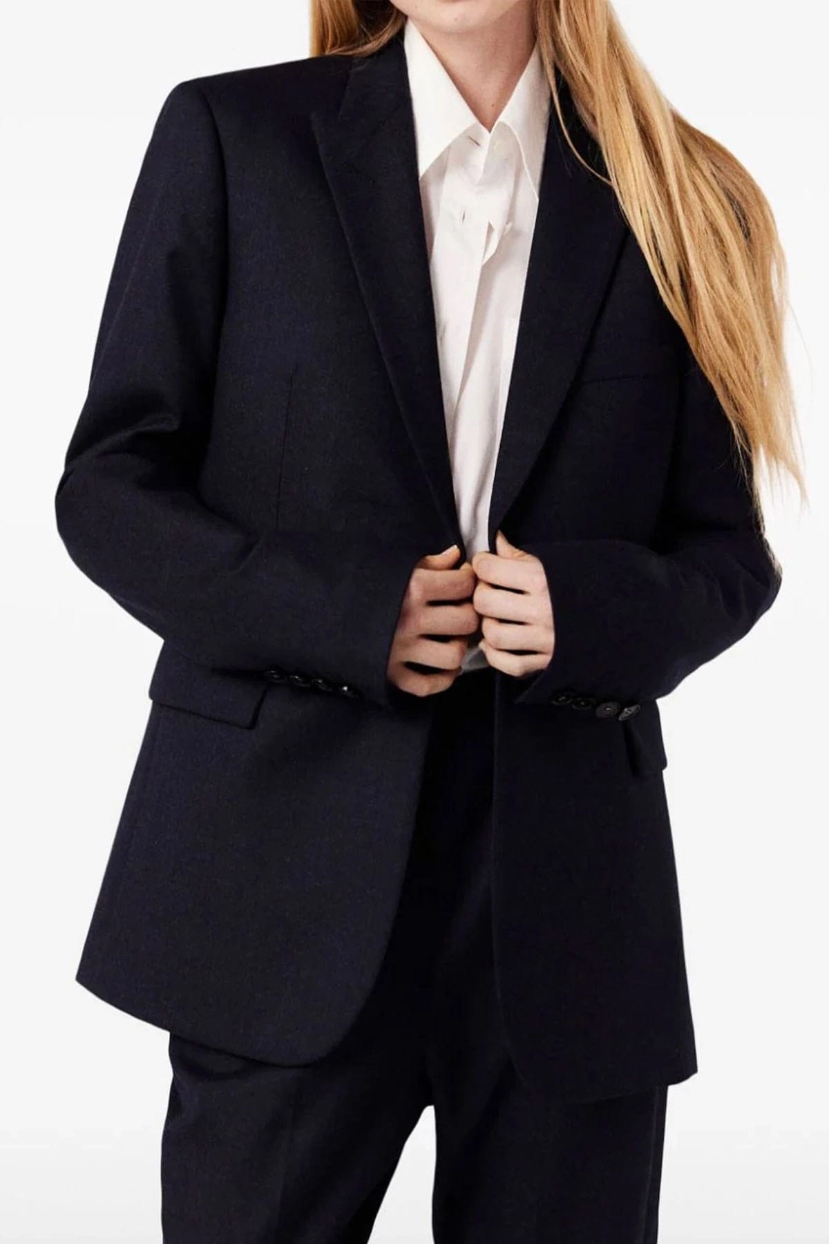 Stella McCartney Stella McCartney Single-Breasted Wool Blazer