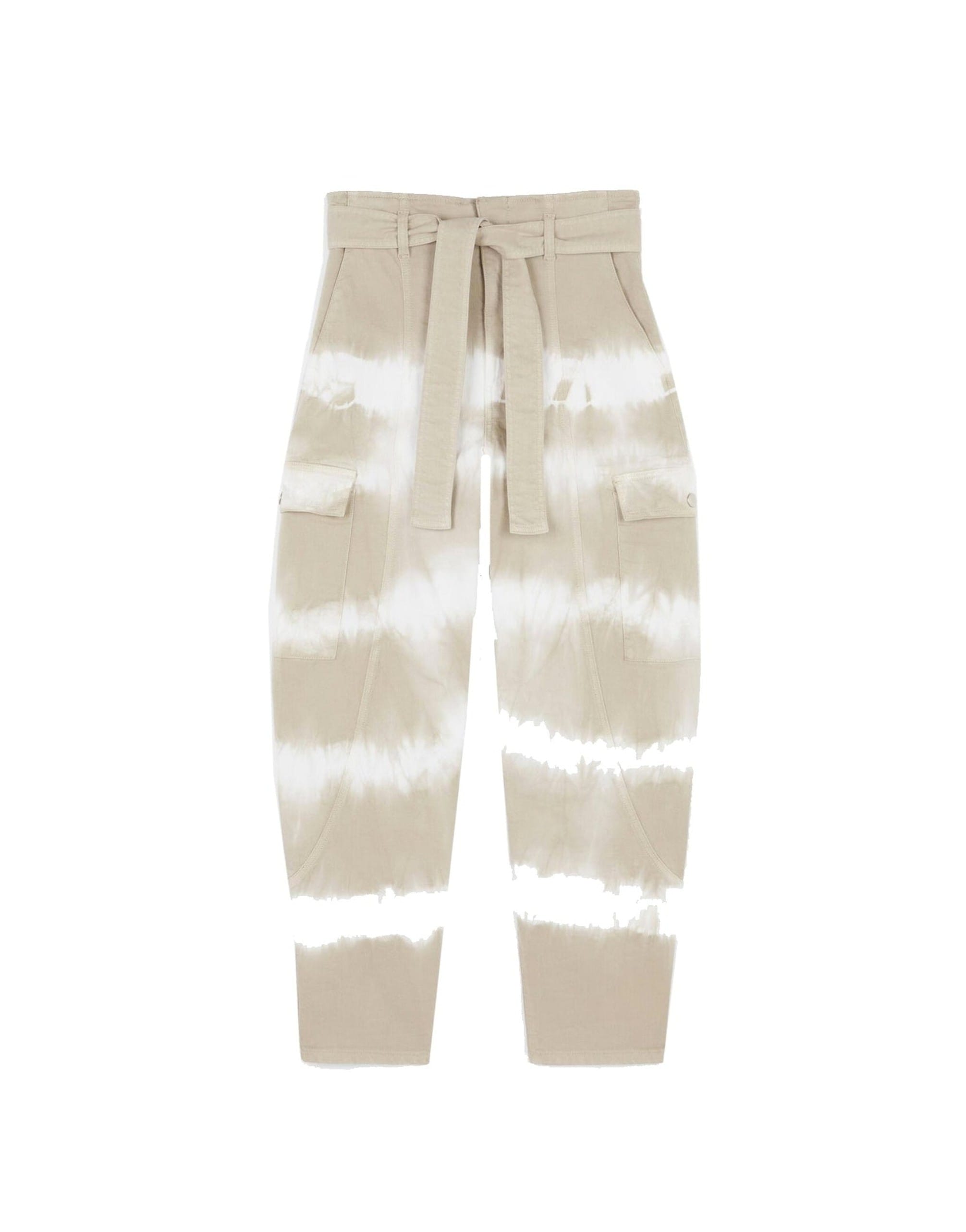 Stella McCartney Tie-Dye Denim Jeans With Belt