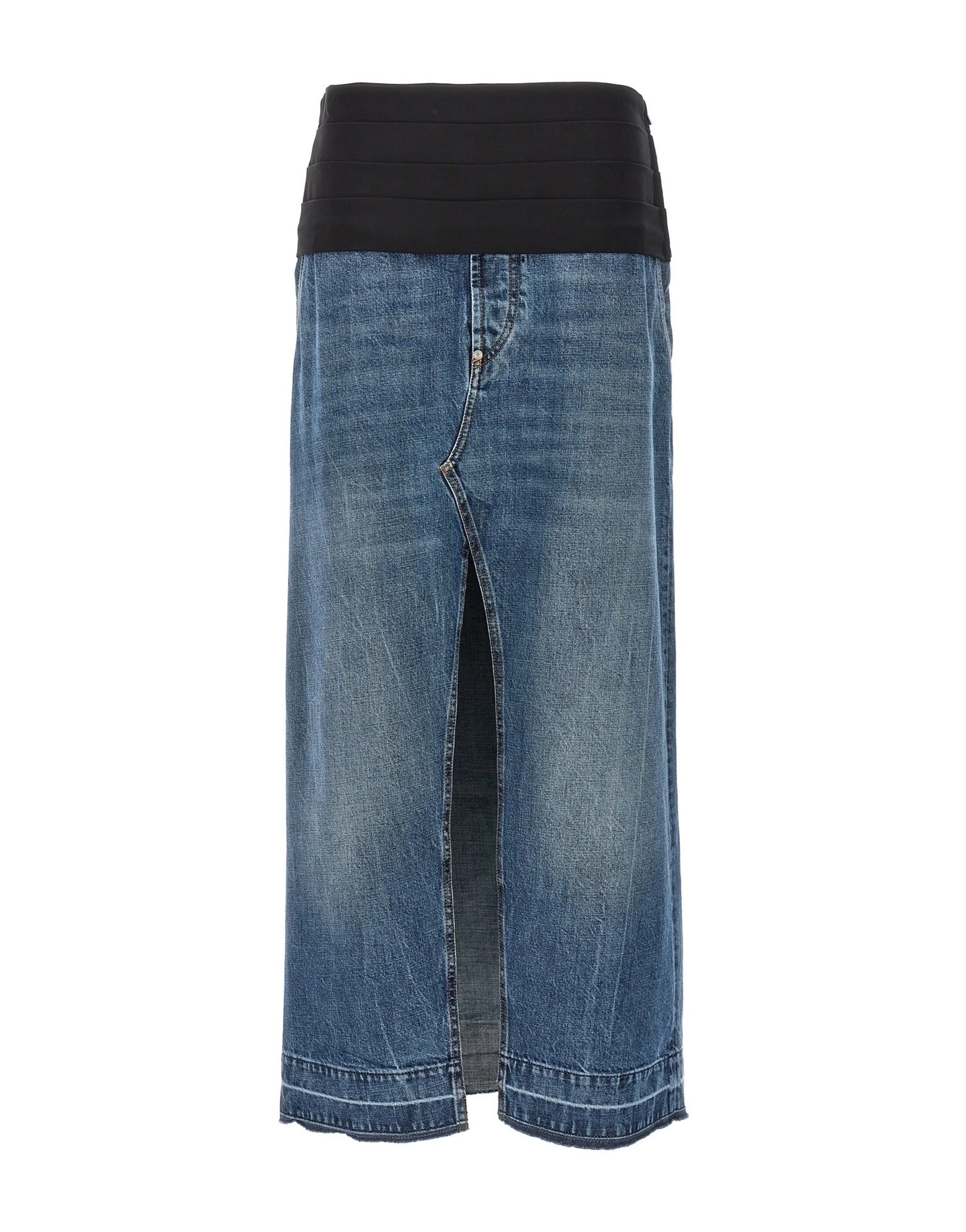 Stella McCartney Stella McCartney Tuxedo Band Skirt