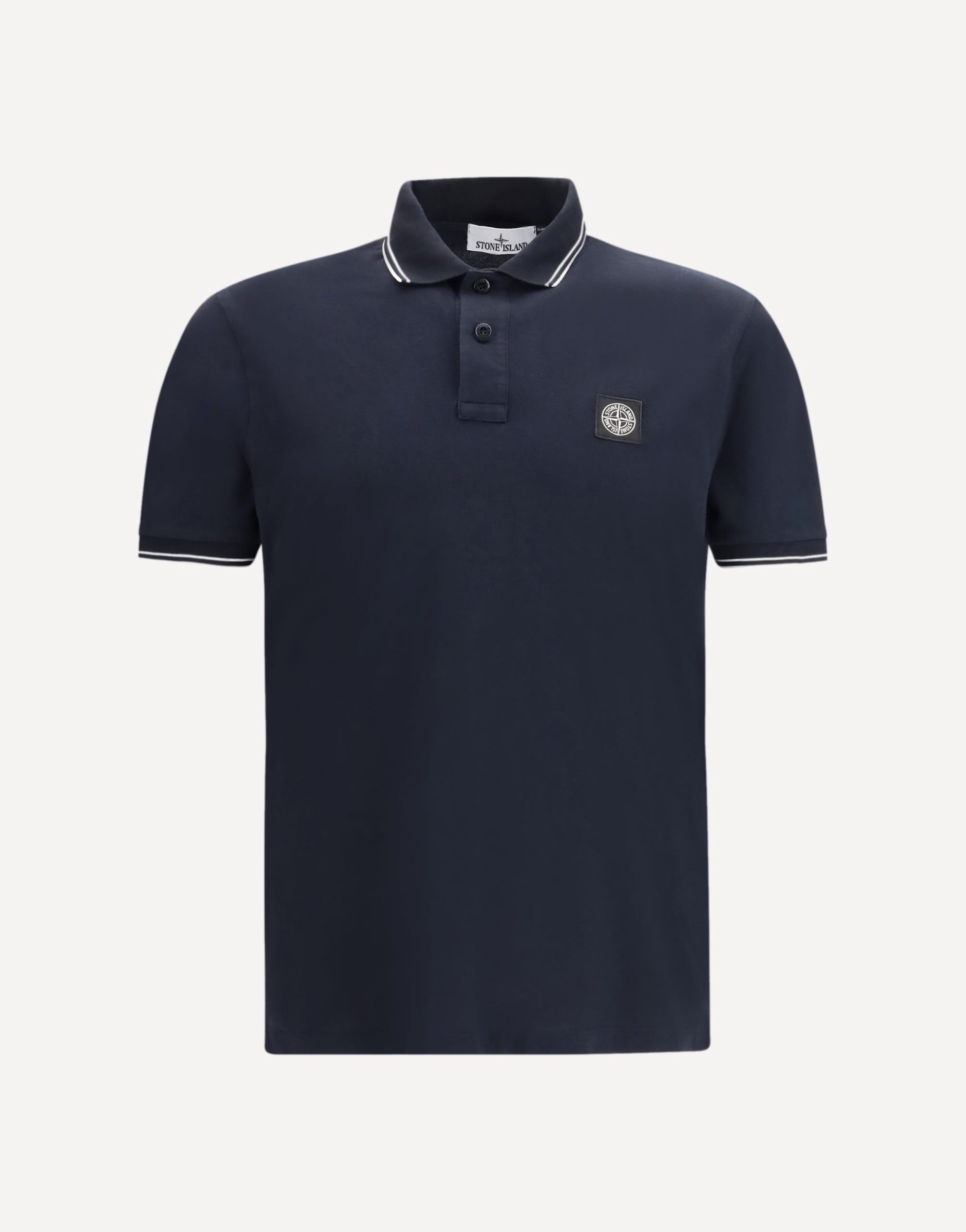 Stone Island Cotton Piqué Polo Shirt