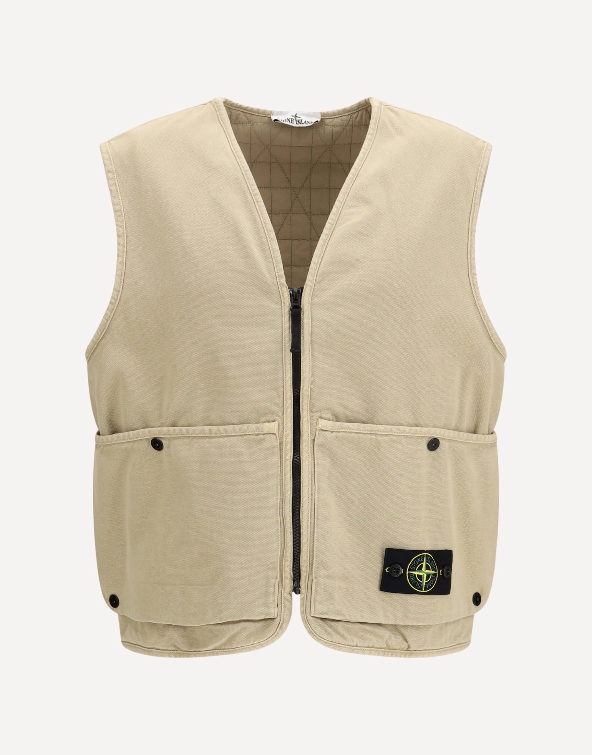 Stone Island Oversized Quilted Vest