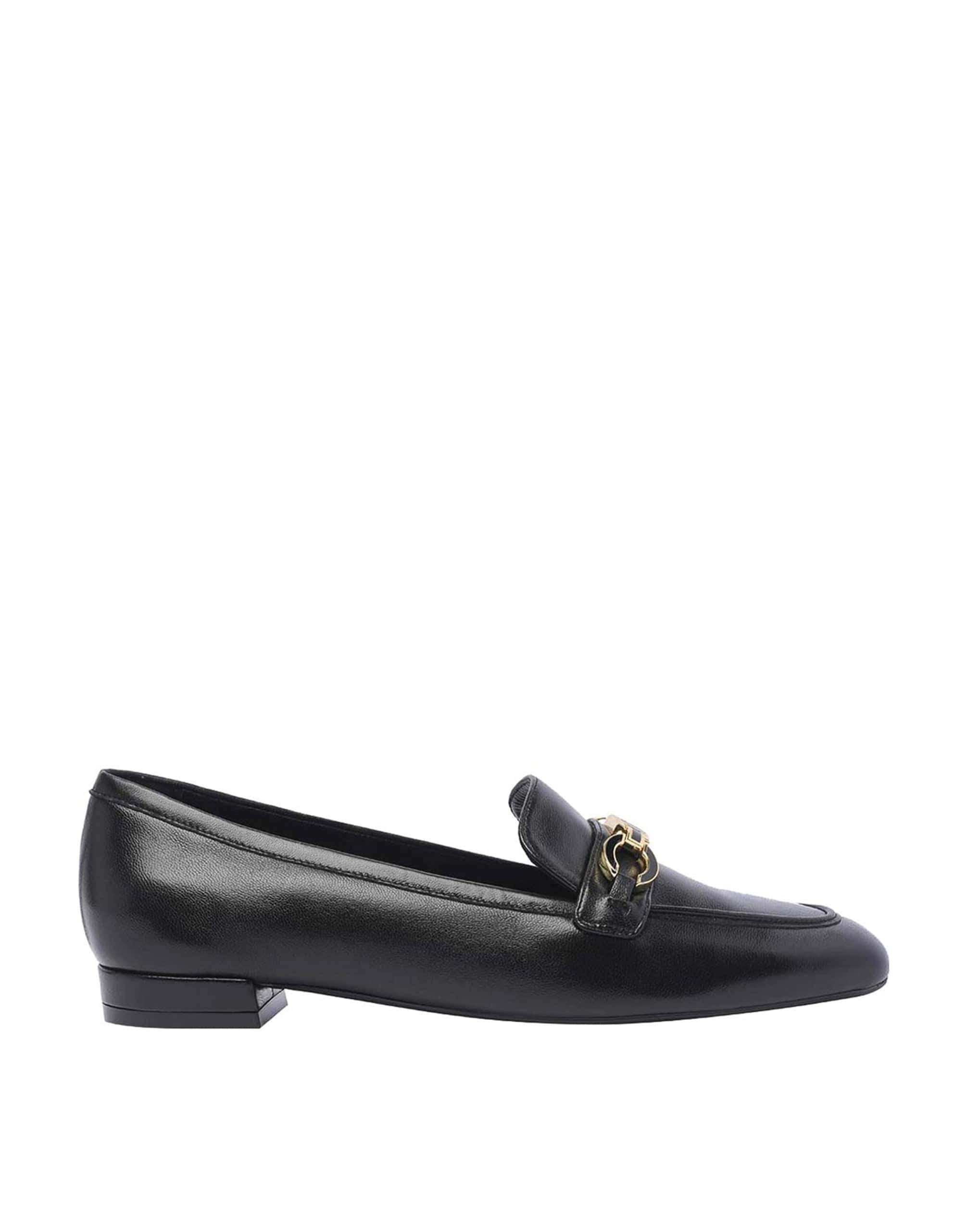 Stuart Weitzman Signature Square Leather Loafers
