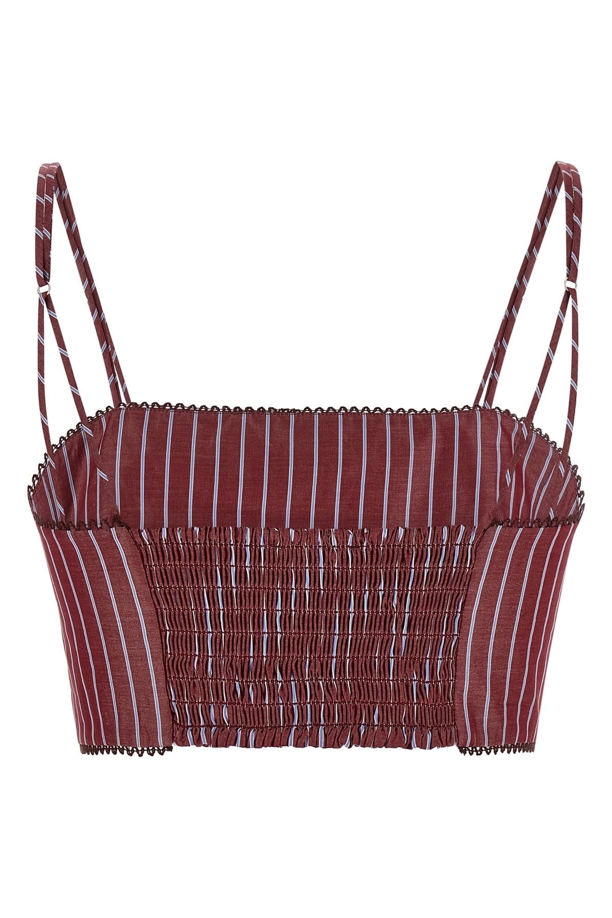 The Andamane The Andamane Carrie Striped Crop Top
