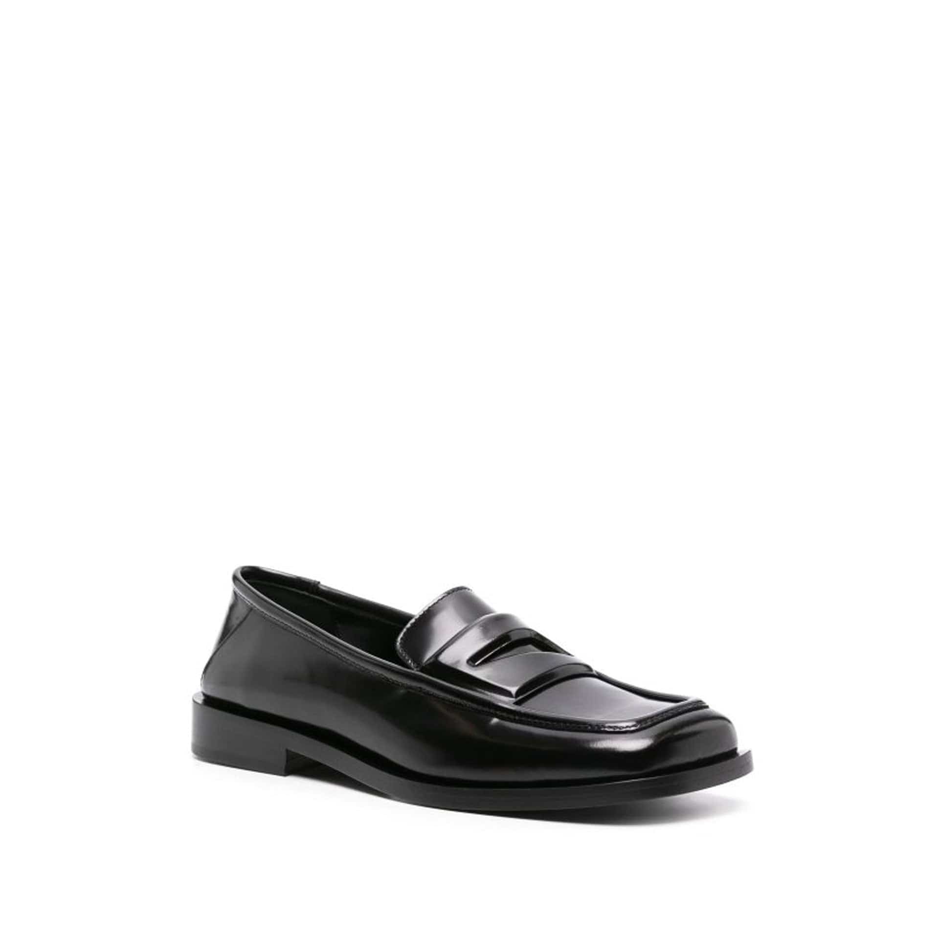 The Attico Amanda Leather Loafers - alternate view