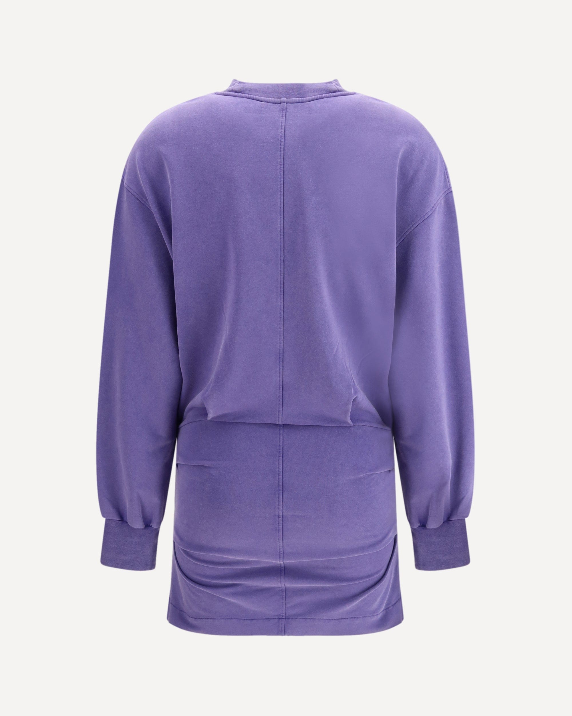 The Attico American Fleece Crewneck Mini Dress - alternate view