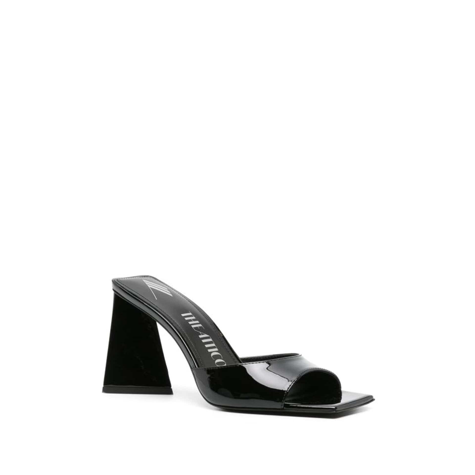 The Attico Attico Mini Devon 85 Leather Sandals - alternate view