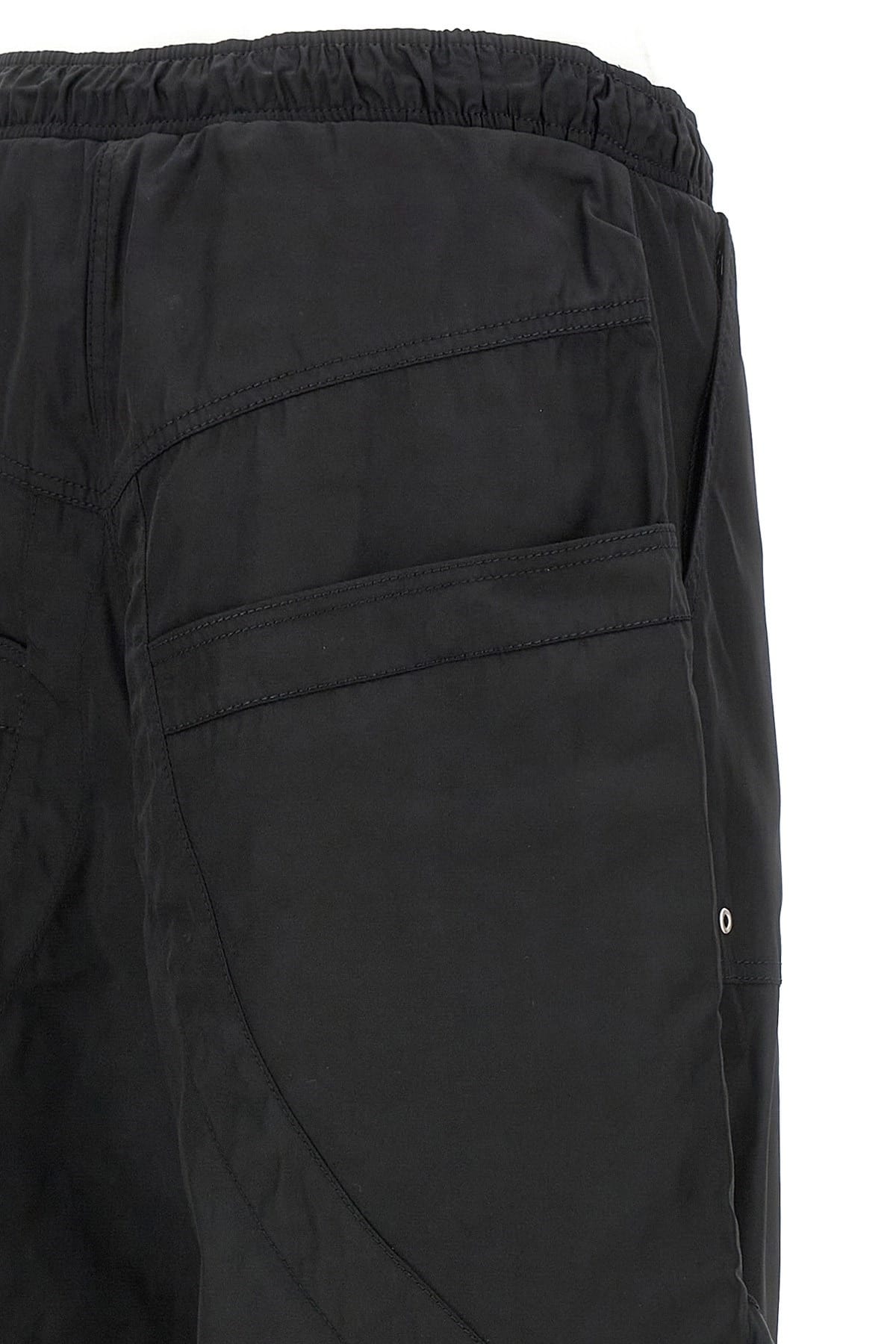 The Attico The Attico Black Oversized Drawstring Pants