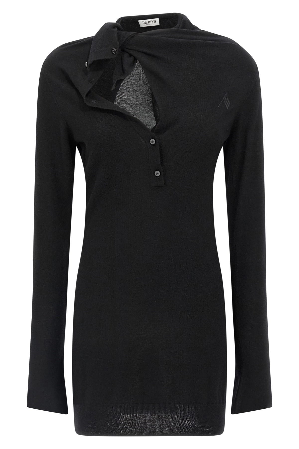 The Attico The Attico Cashmere Wool Mini Dress