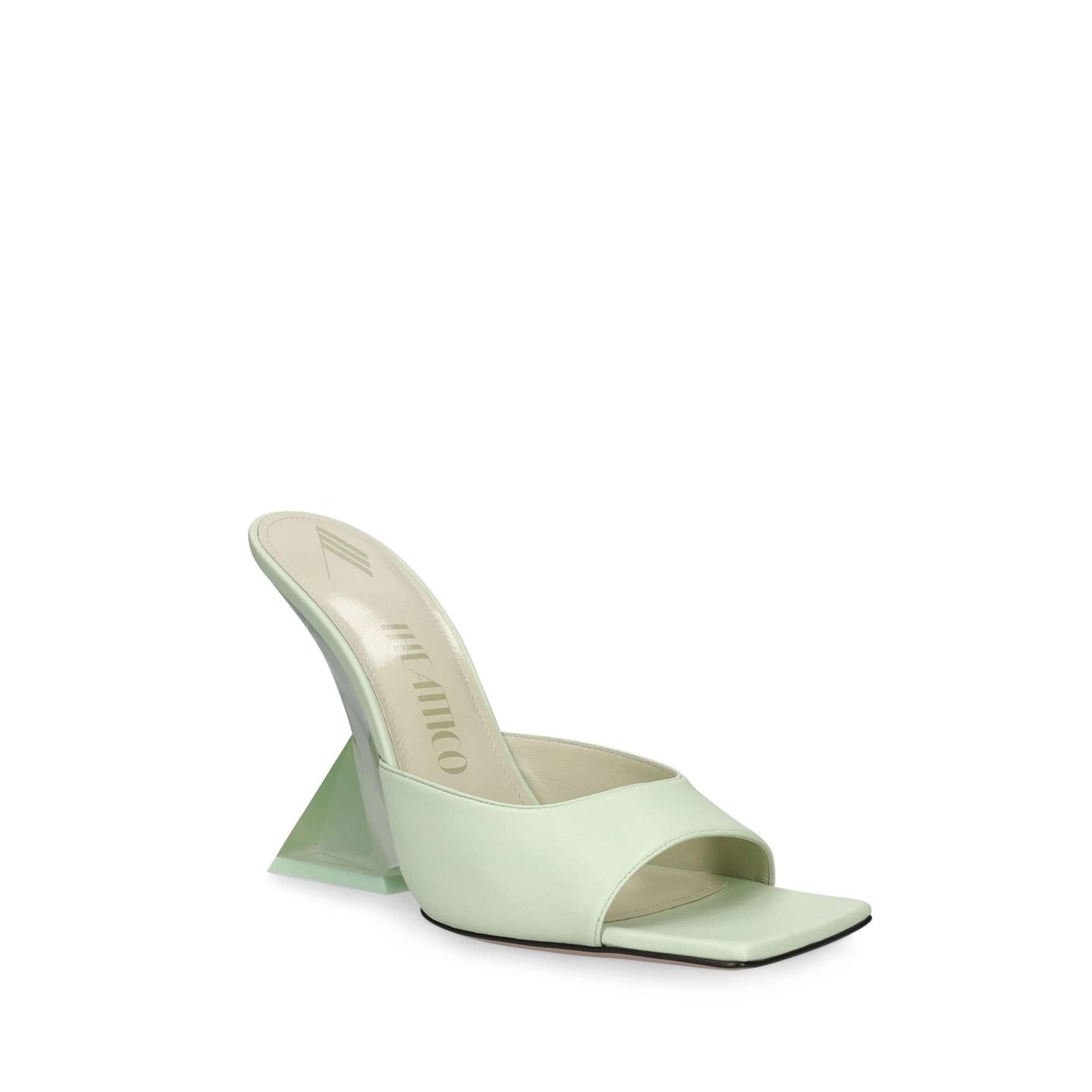 The Attico Cheope 105 Leather Sandals - alternate view