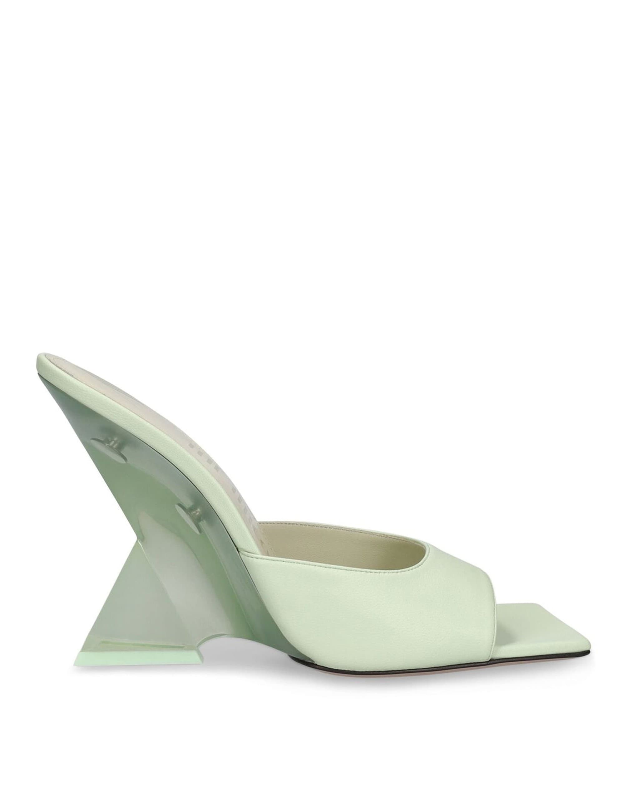 The Attico Cheope 105 Leather Sandals