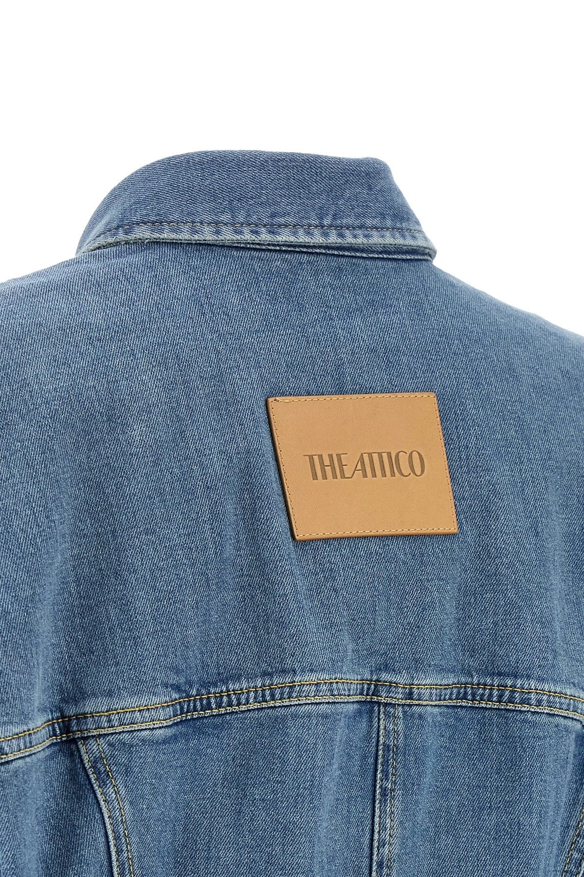 The Attico The Attico Denim Mini Dress