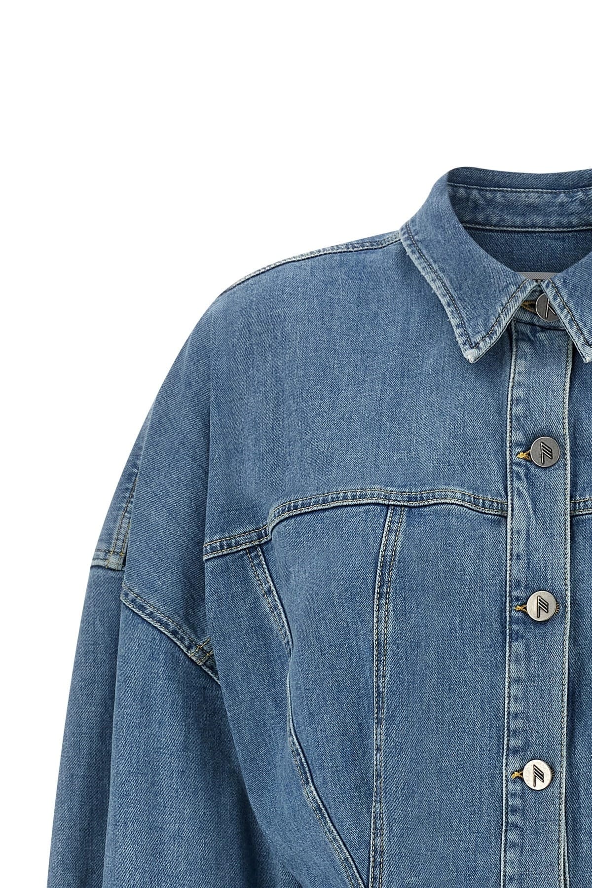 The Attico The Attico Denim Mini Dress