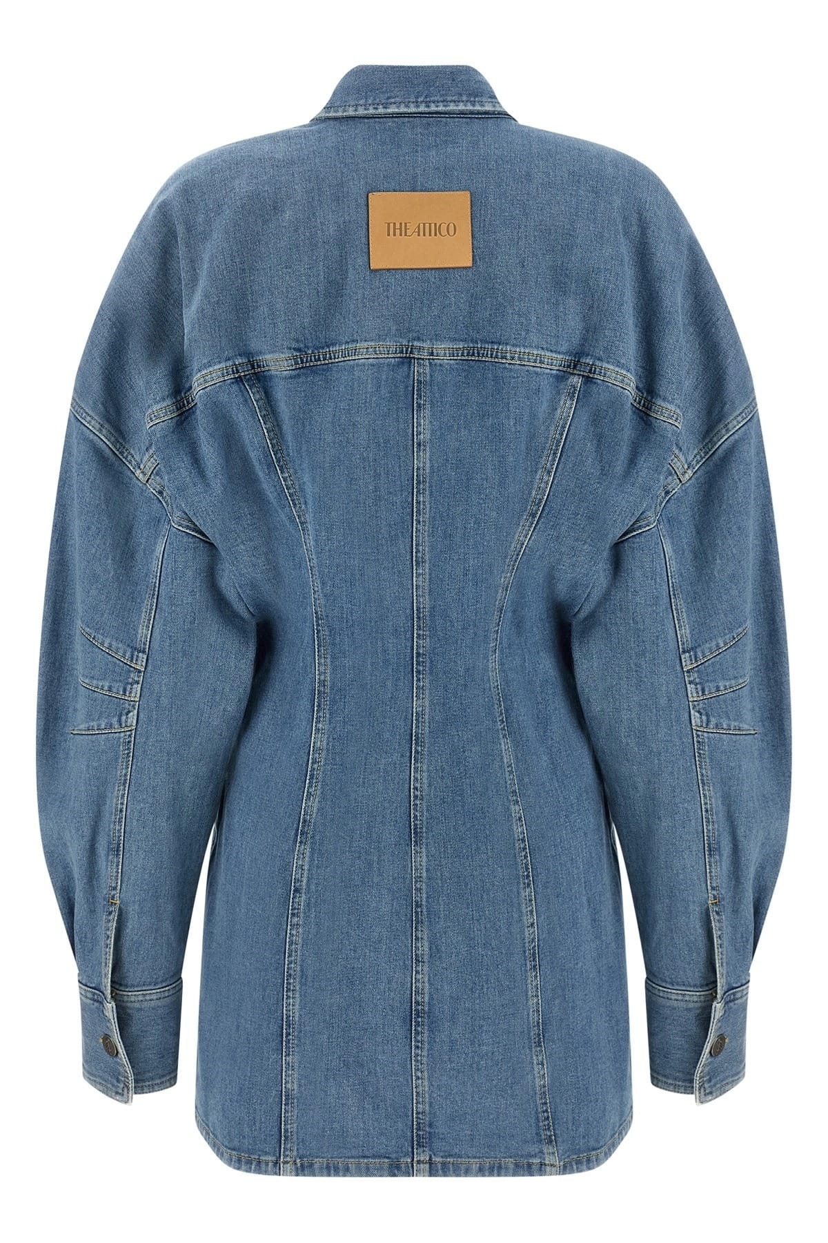 The Attico The Attico Denim Mini Dress