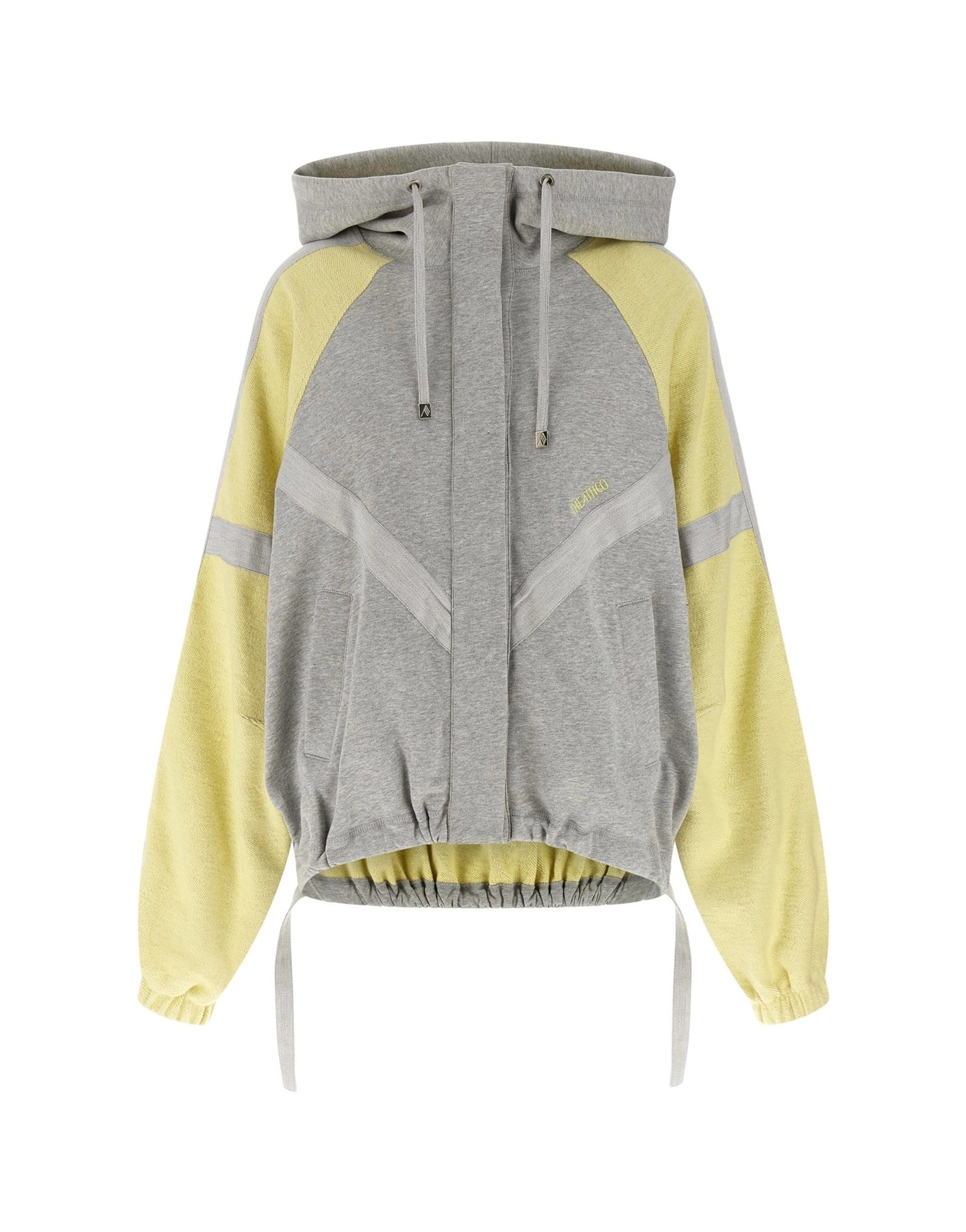 The Attico The Attico Double American Fleece Bomber Jacket