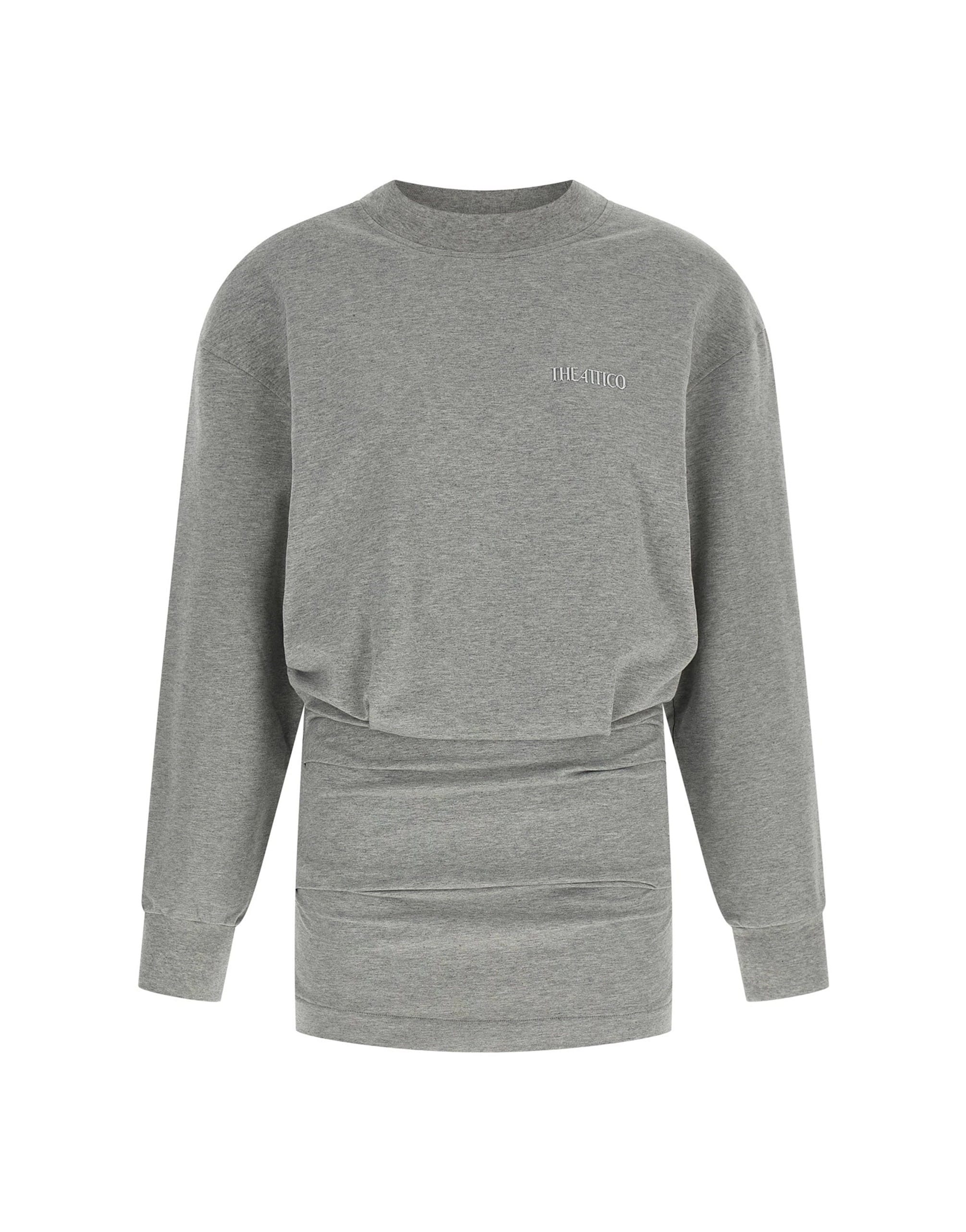 The Attico The Attico Draped Mini Dress