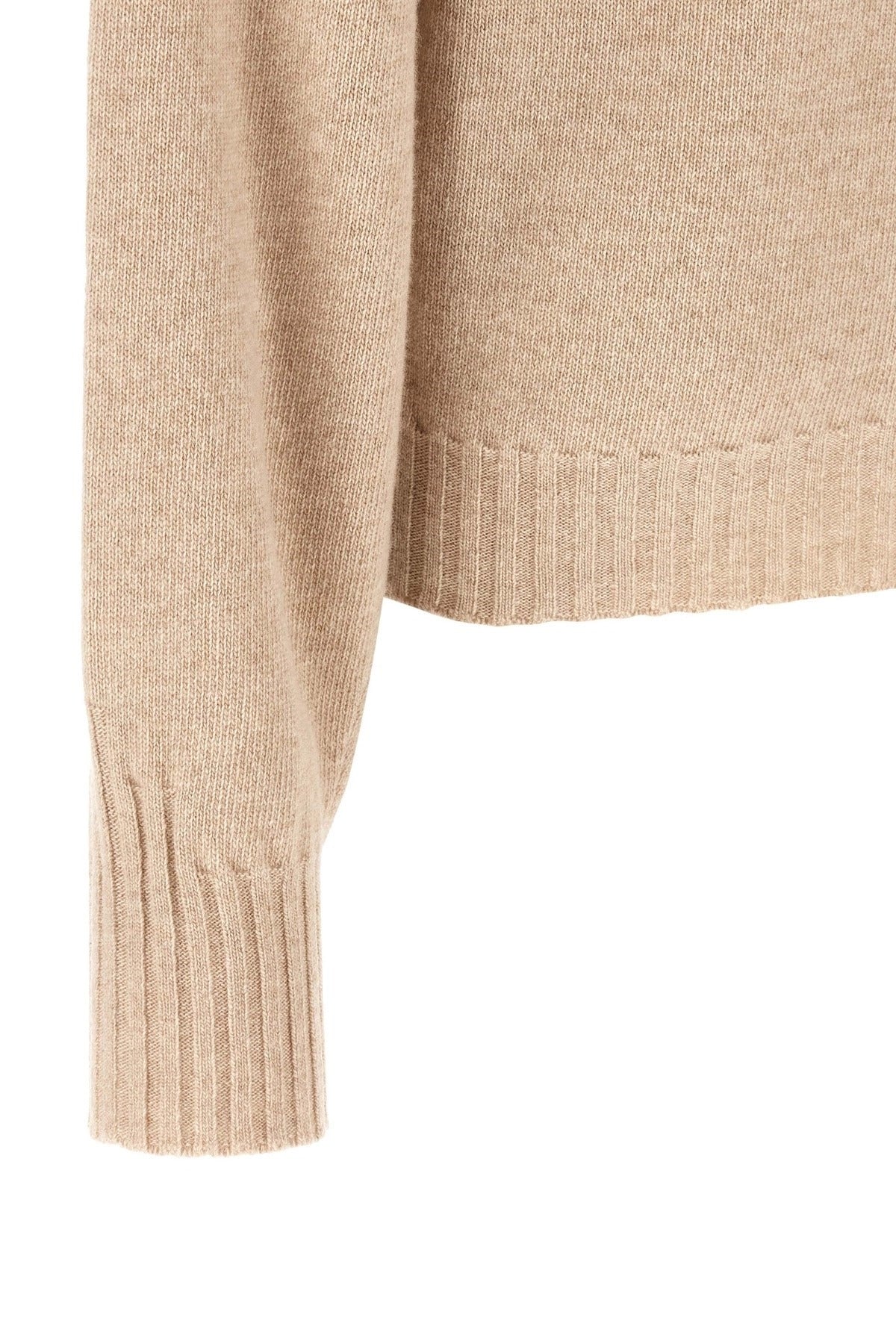 Maglione drappeggiato con sciarpa The Attico
