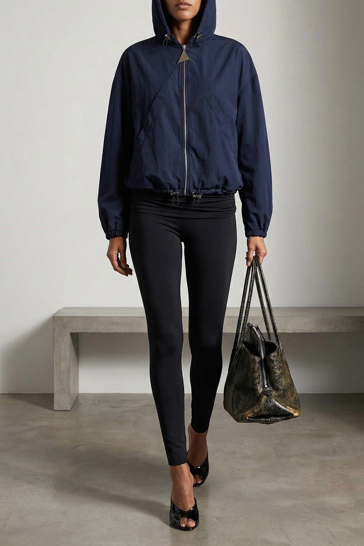 The Attico Hooded Bomber Jacket - alternate view