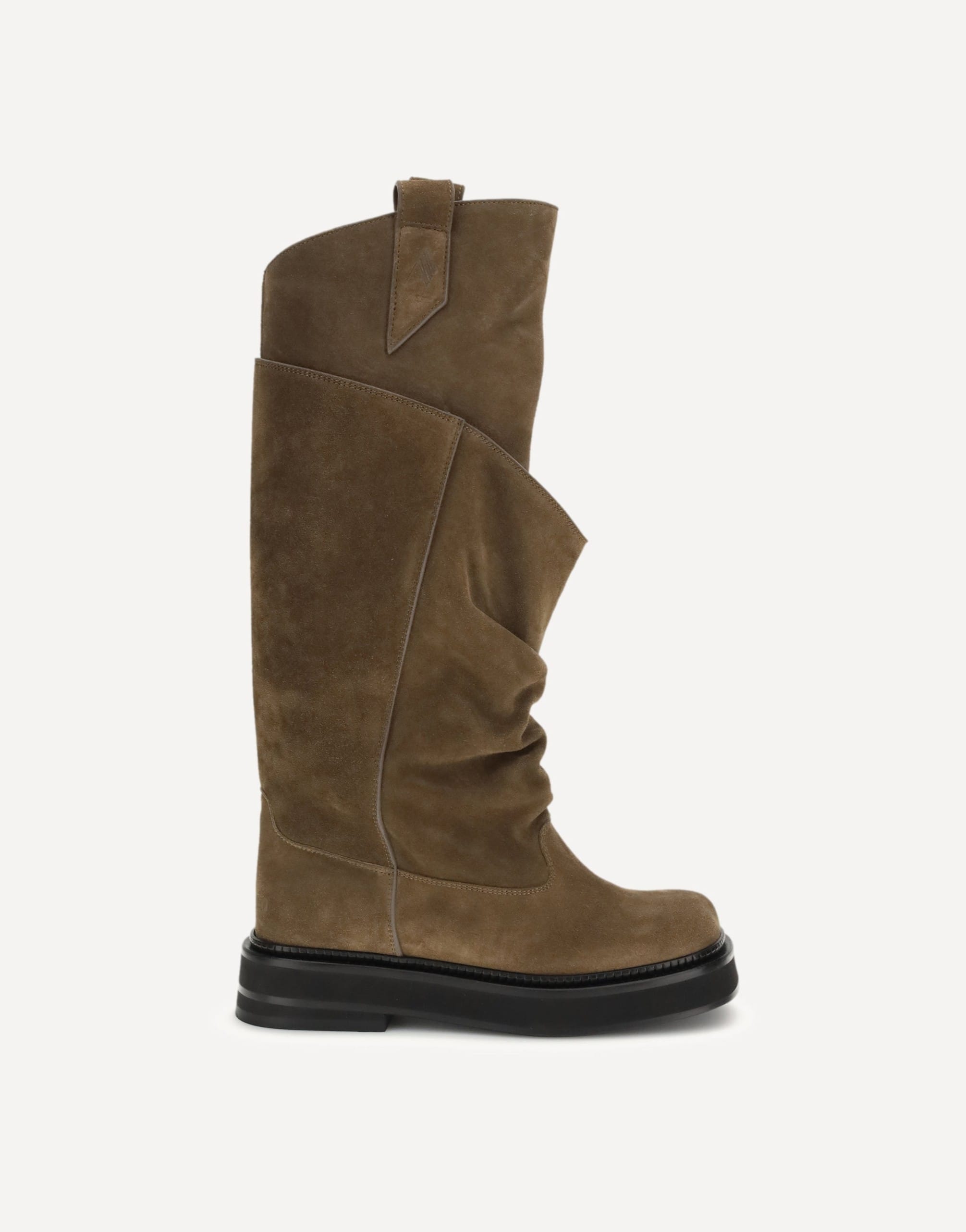 The Attico La Passeggiata Suede Boots
