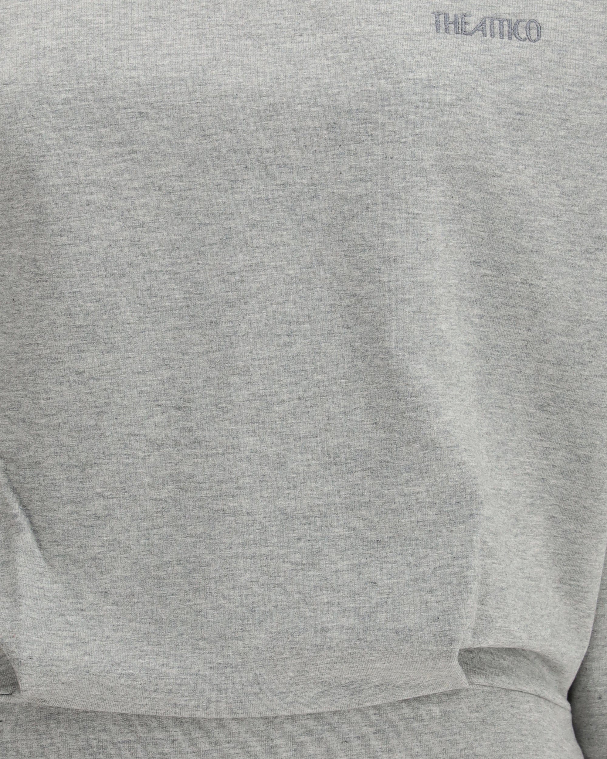 The Attico Lightweight American Fleece Mini Dress