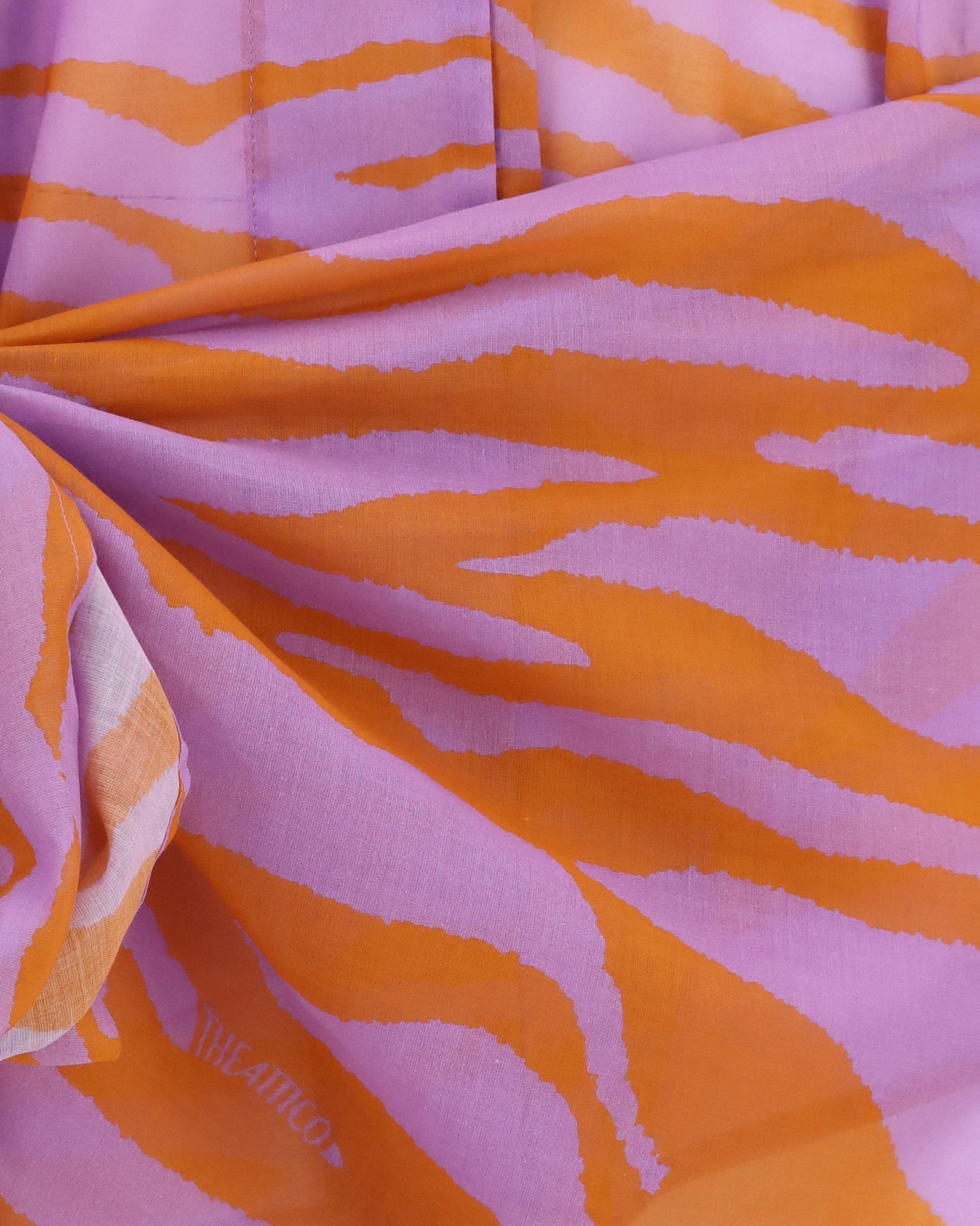 The Attico The Attico Mini Dress In Printed Muslin