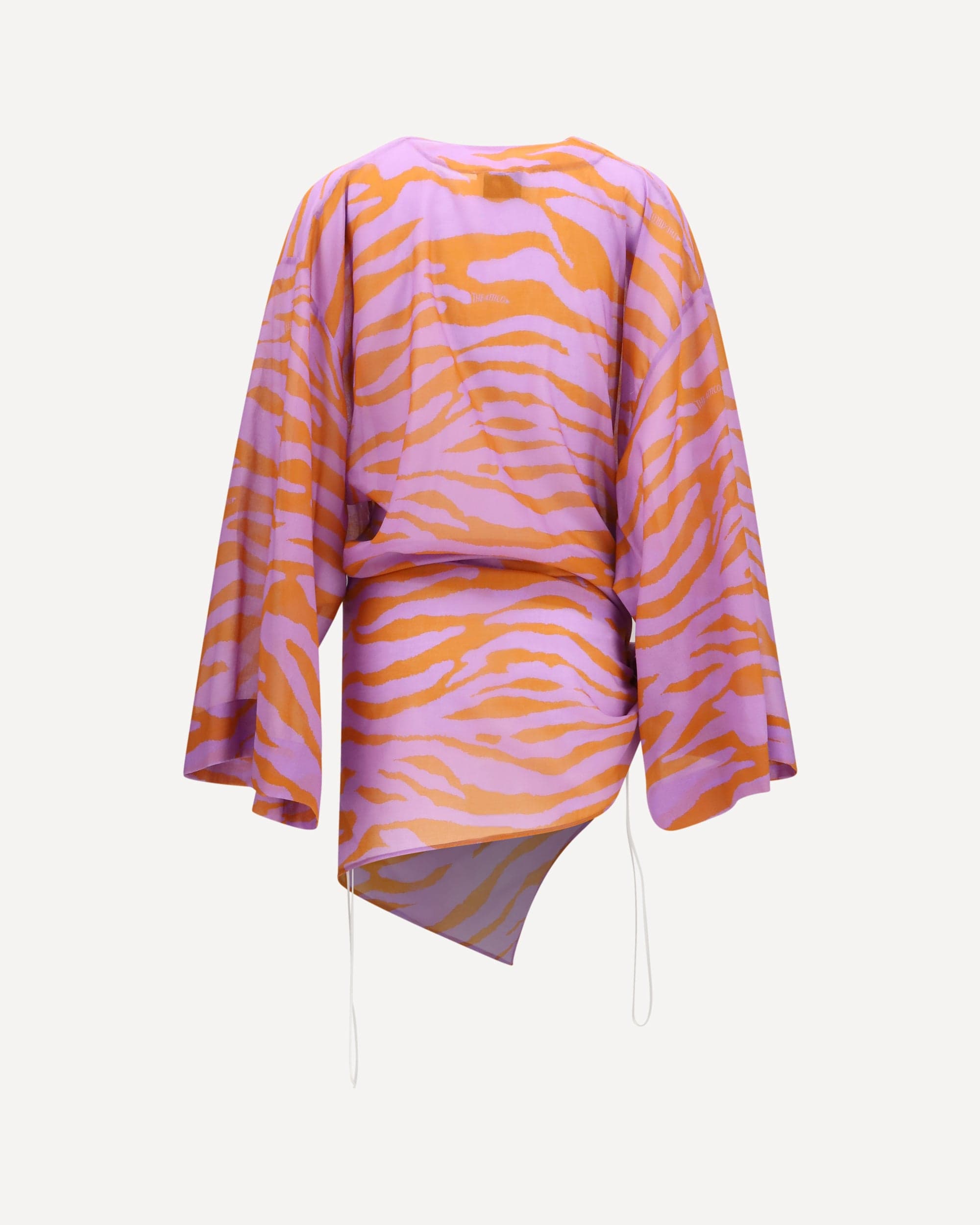 The Attico Mini Dress In Printed Muslin - alternate view