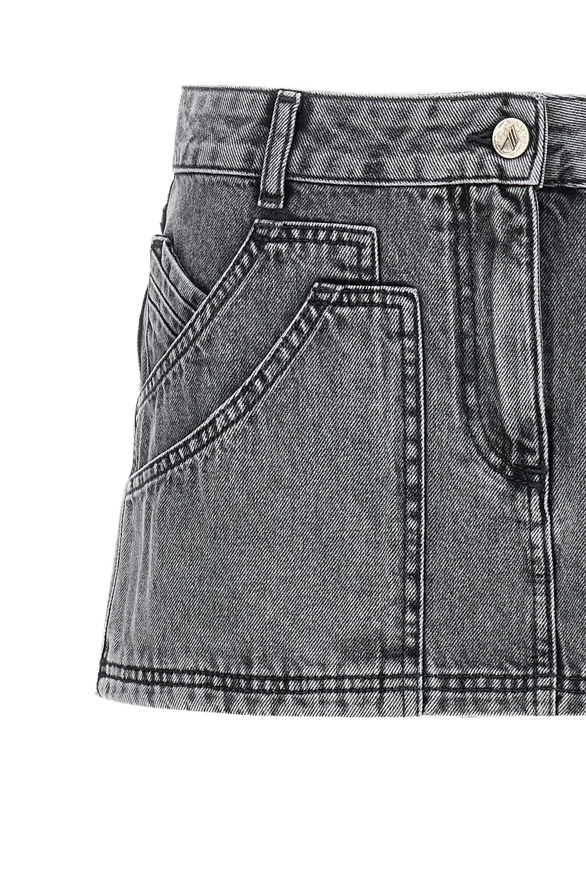 The Attico The Attico Multipocket Mini Skirt