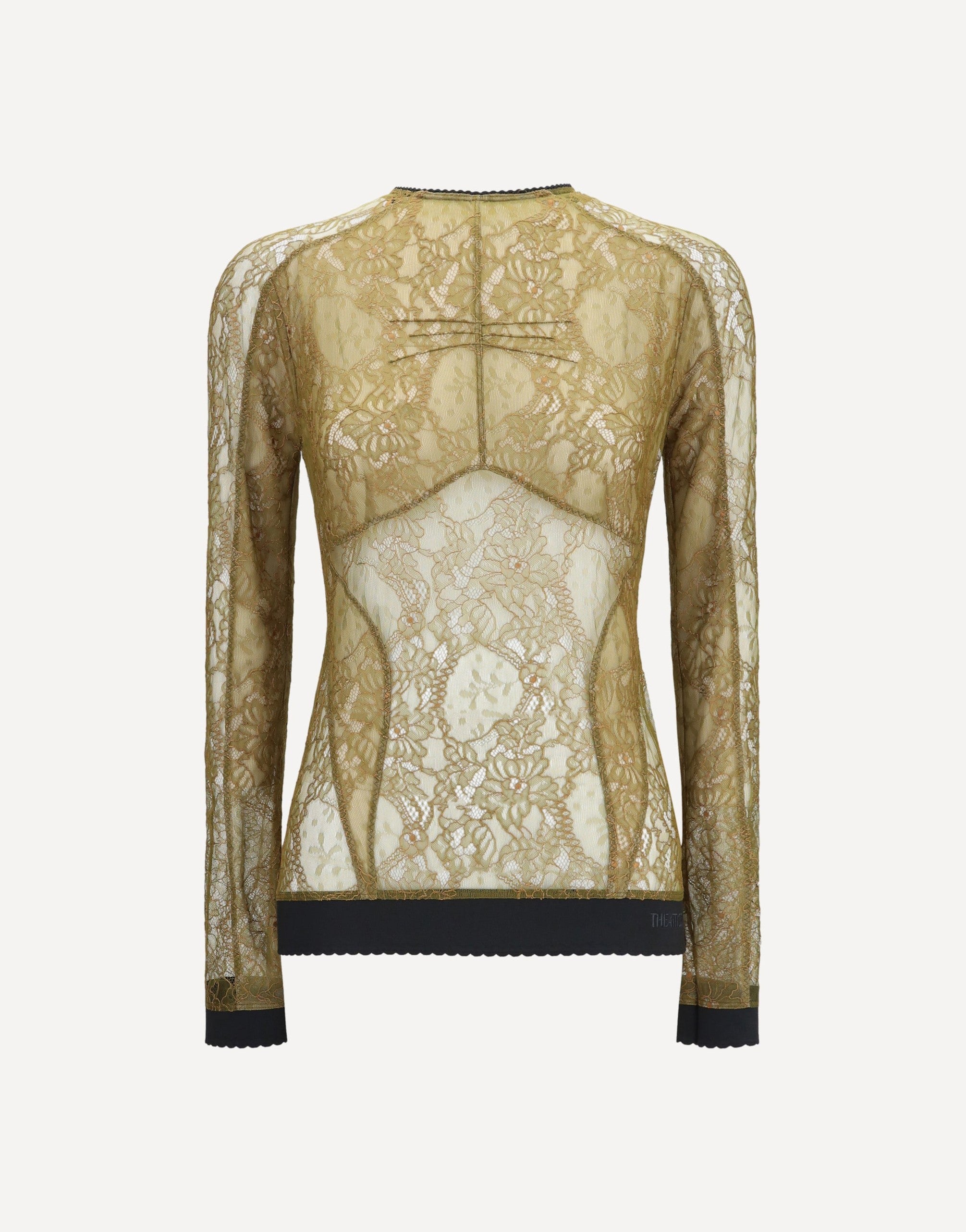 The Attico Olive Top