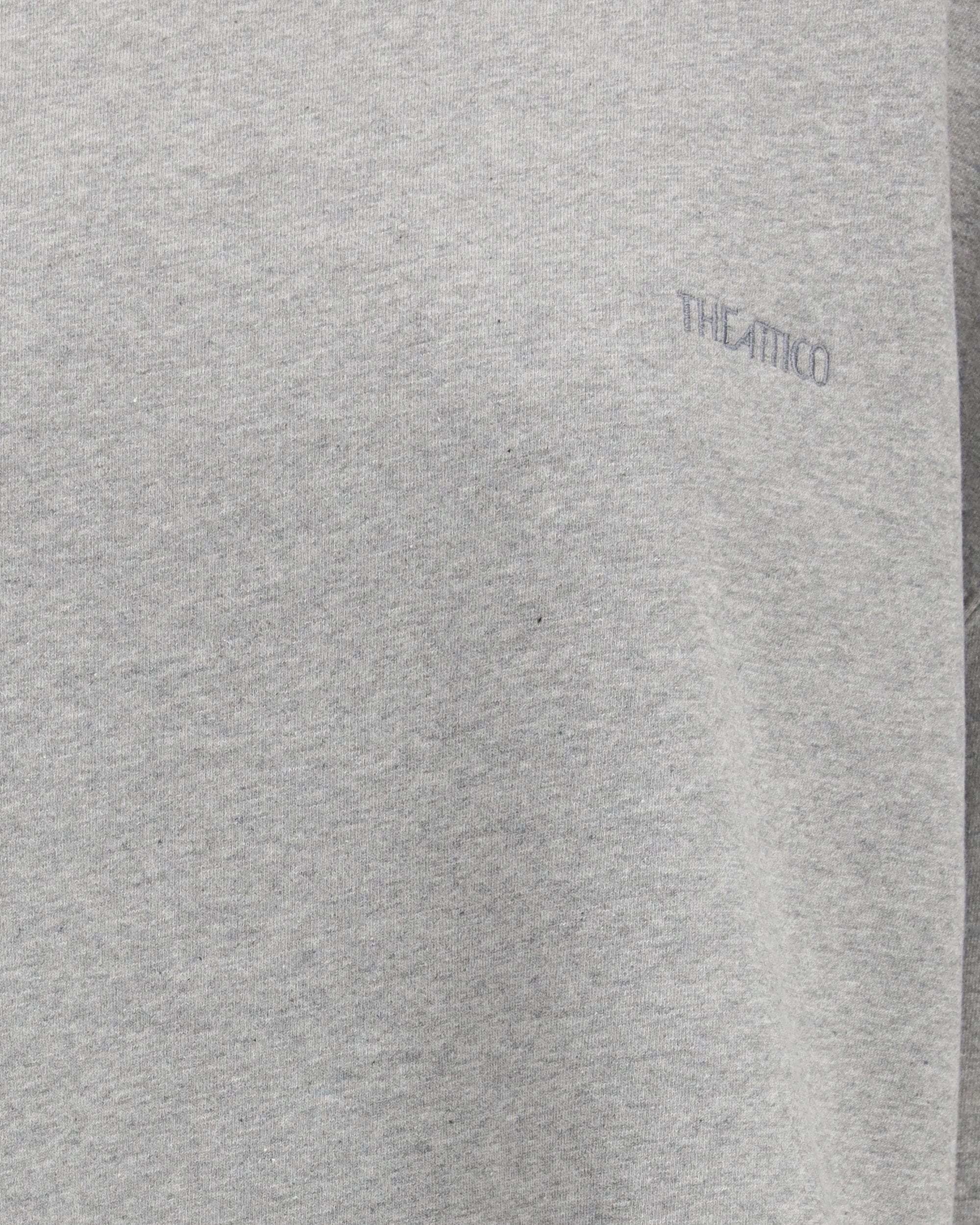 The Attico Oversized Side Slit Hoodie Sweatshirt