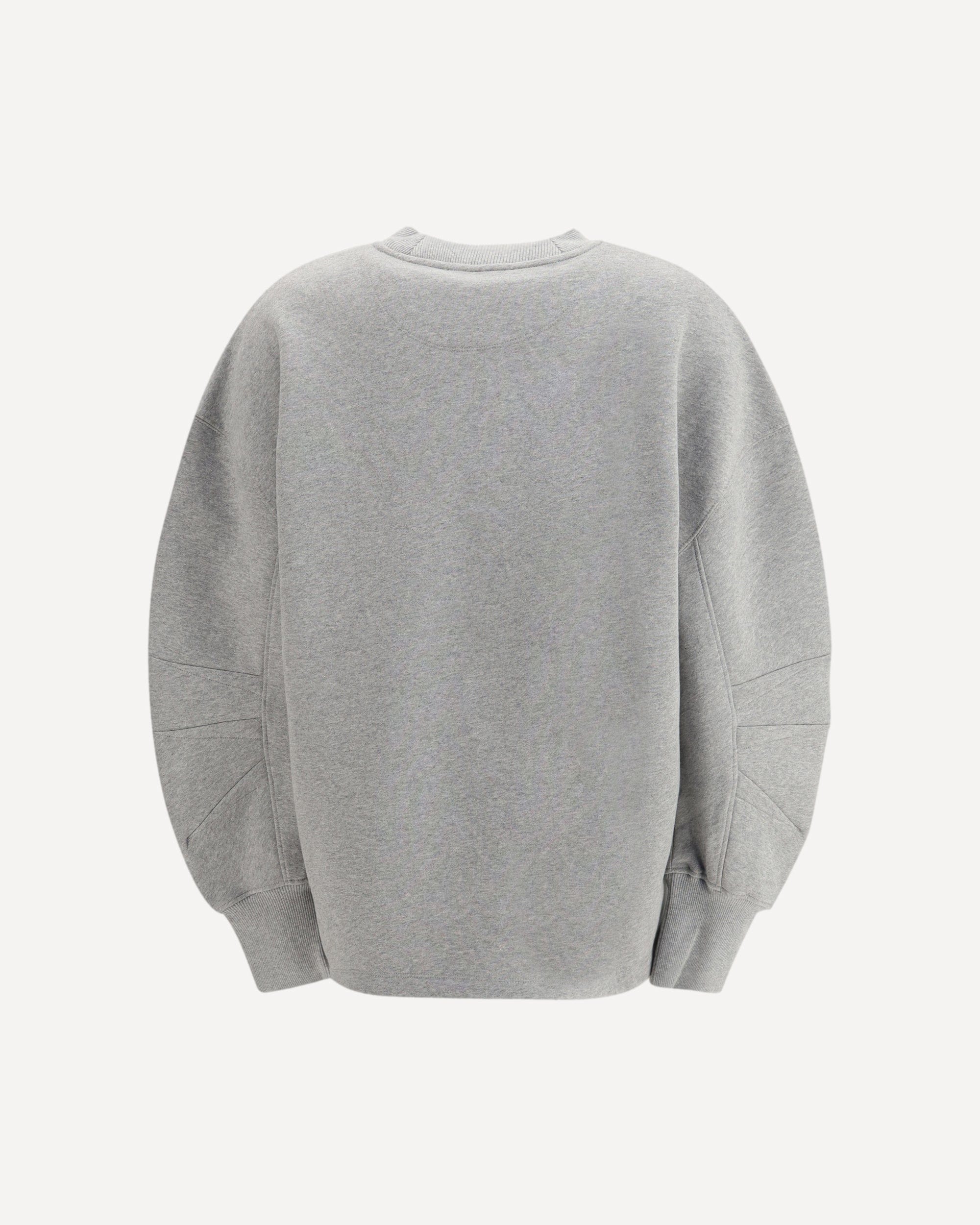 The Attico Oversized Side Slit Hoodie Sweatshirt - alternate view
