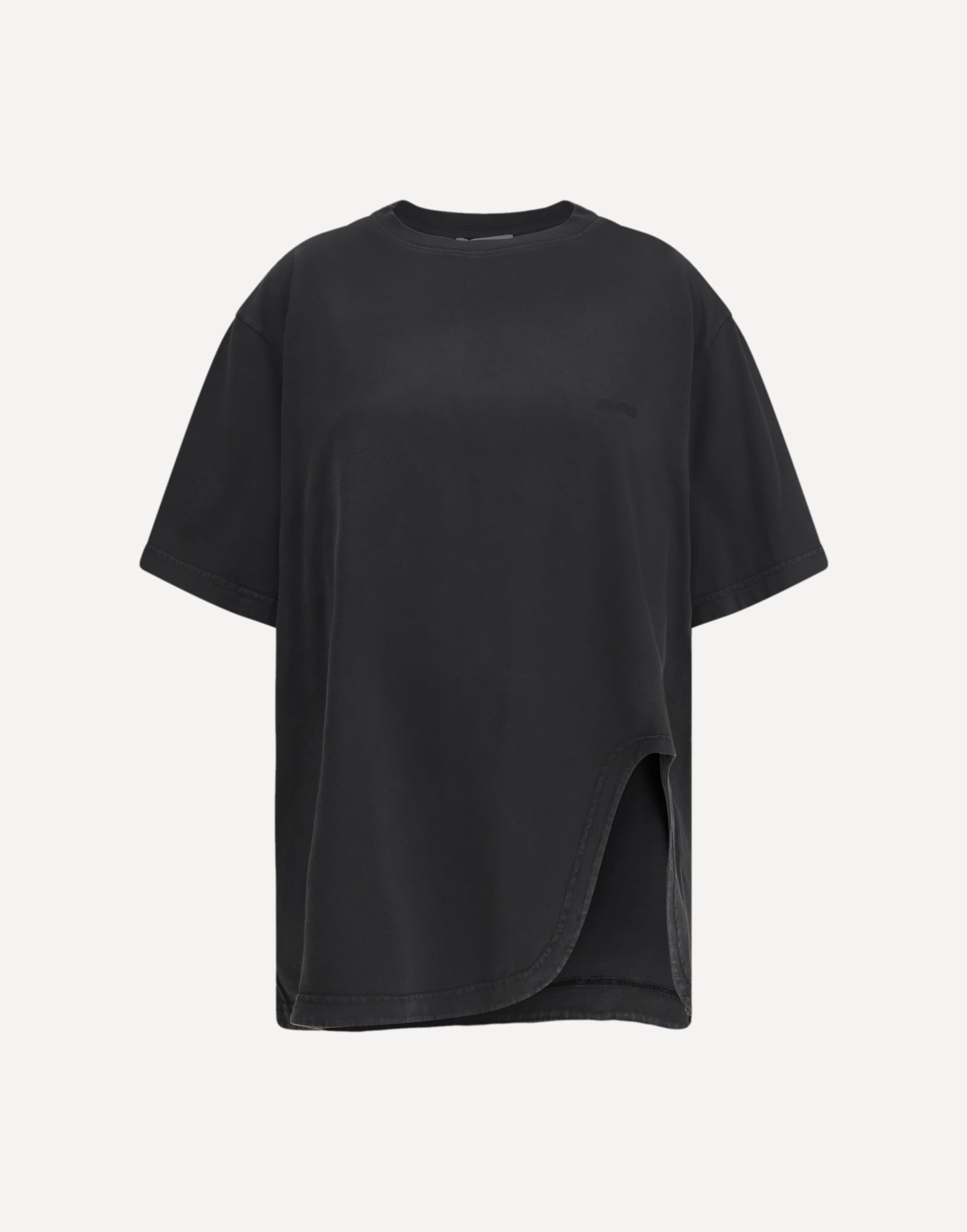 The Attico Oversized T-Shirt In Penteado Jersey