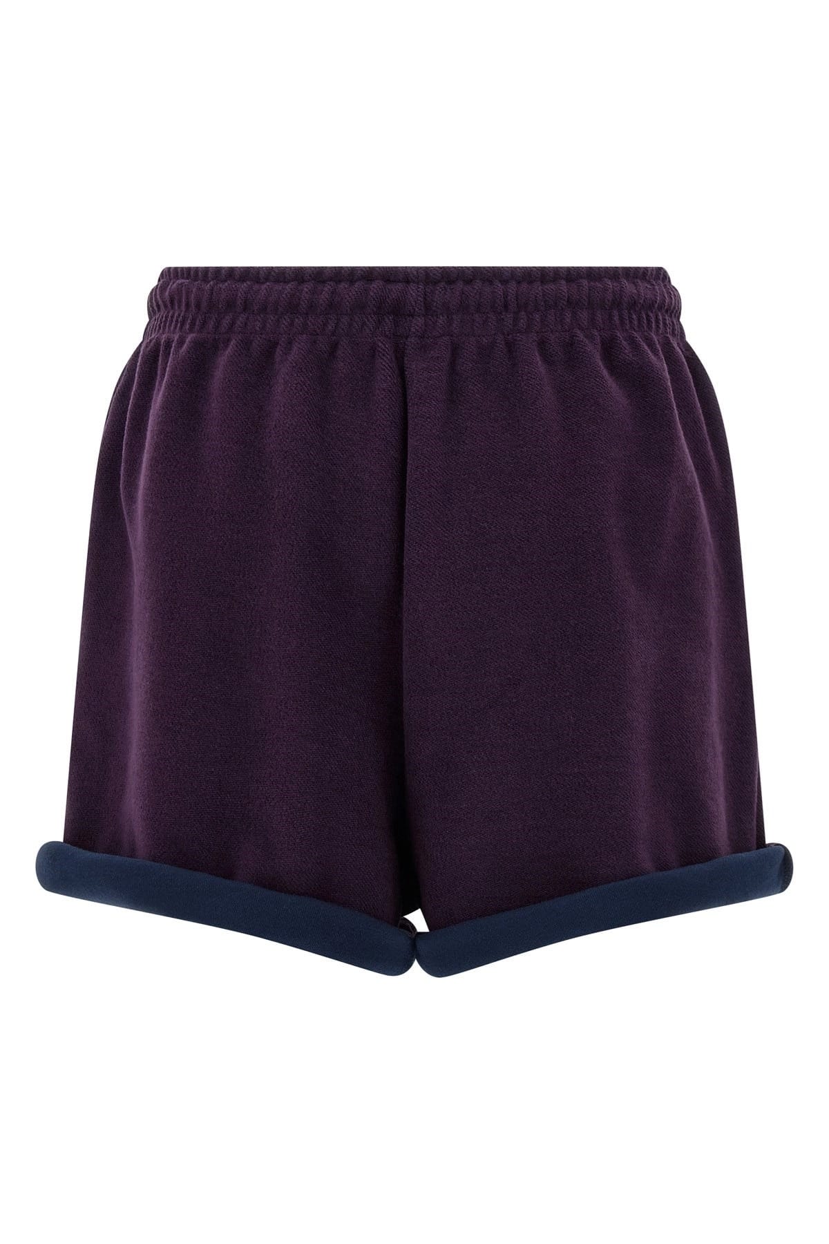 The Attico The Attico Purple American Fleece Shorts