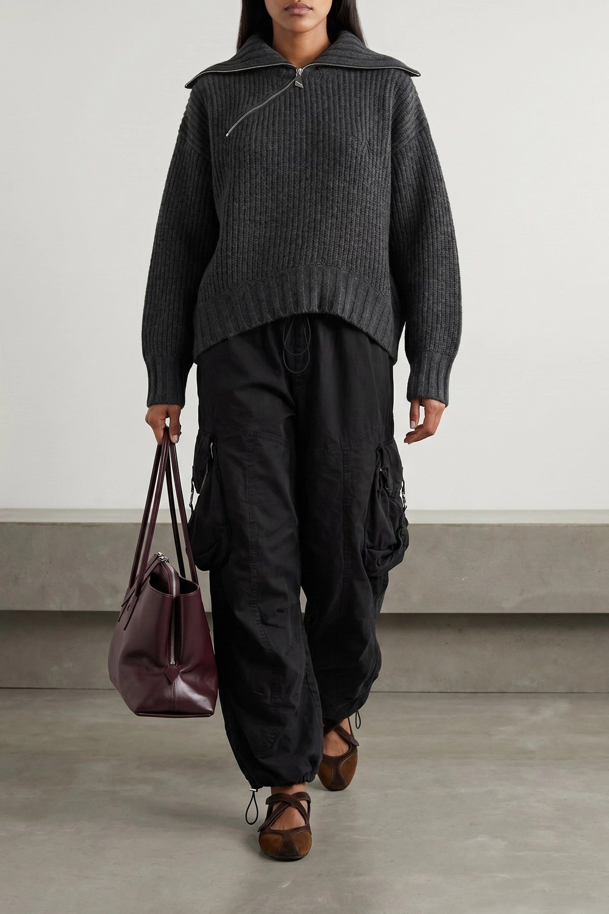 The Attico Scoop Sweater - alternate view