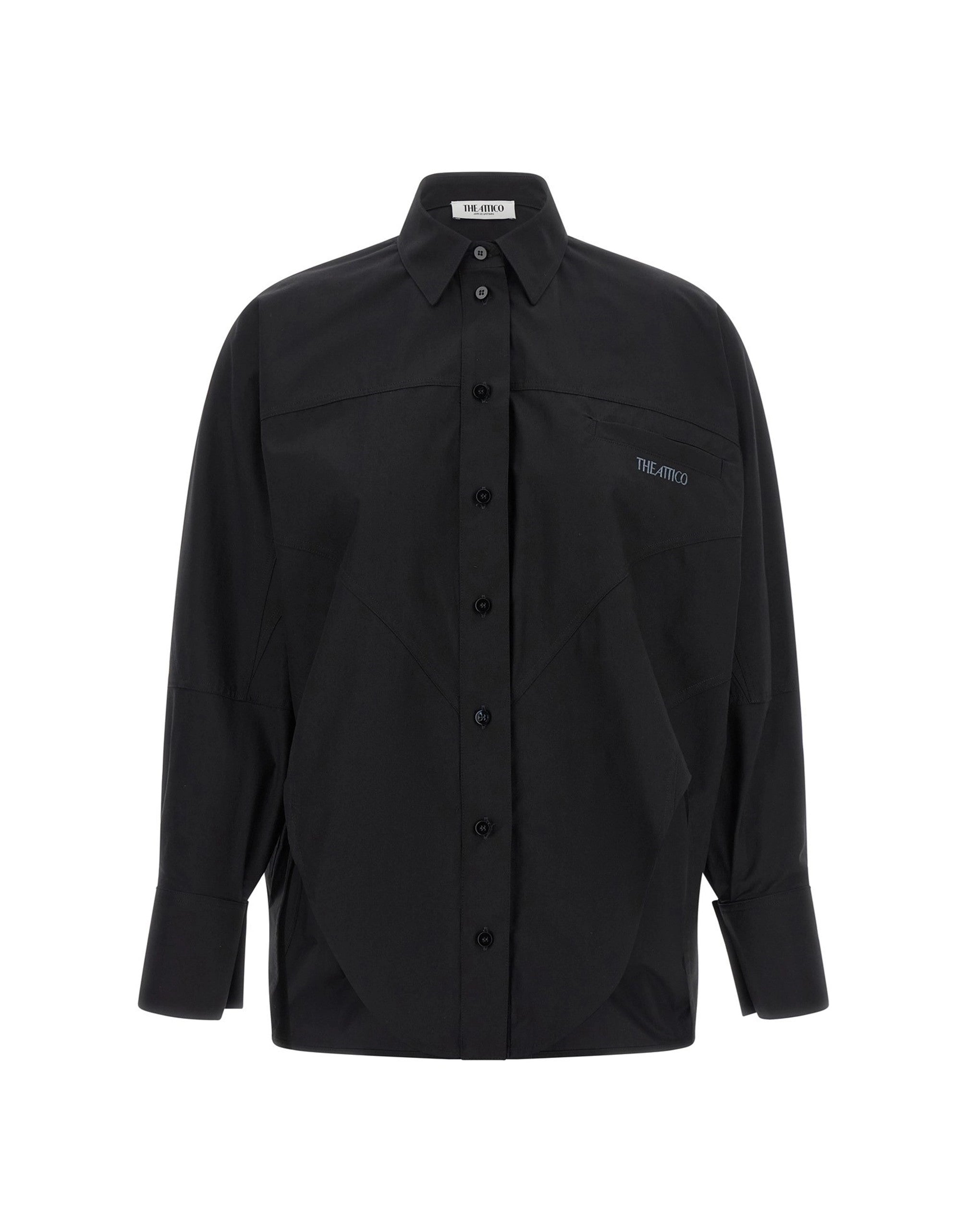 The Attico Shaped Hem Shirt