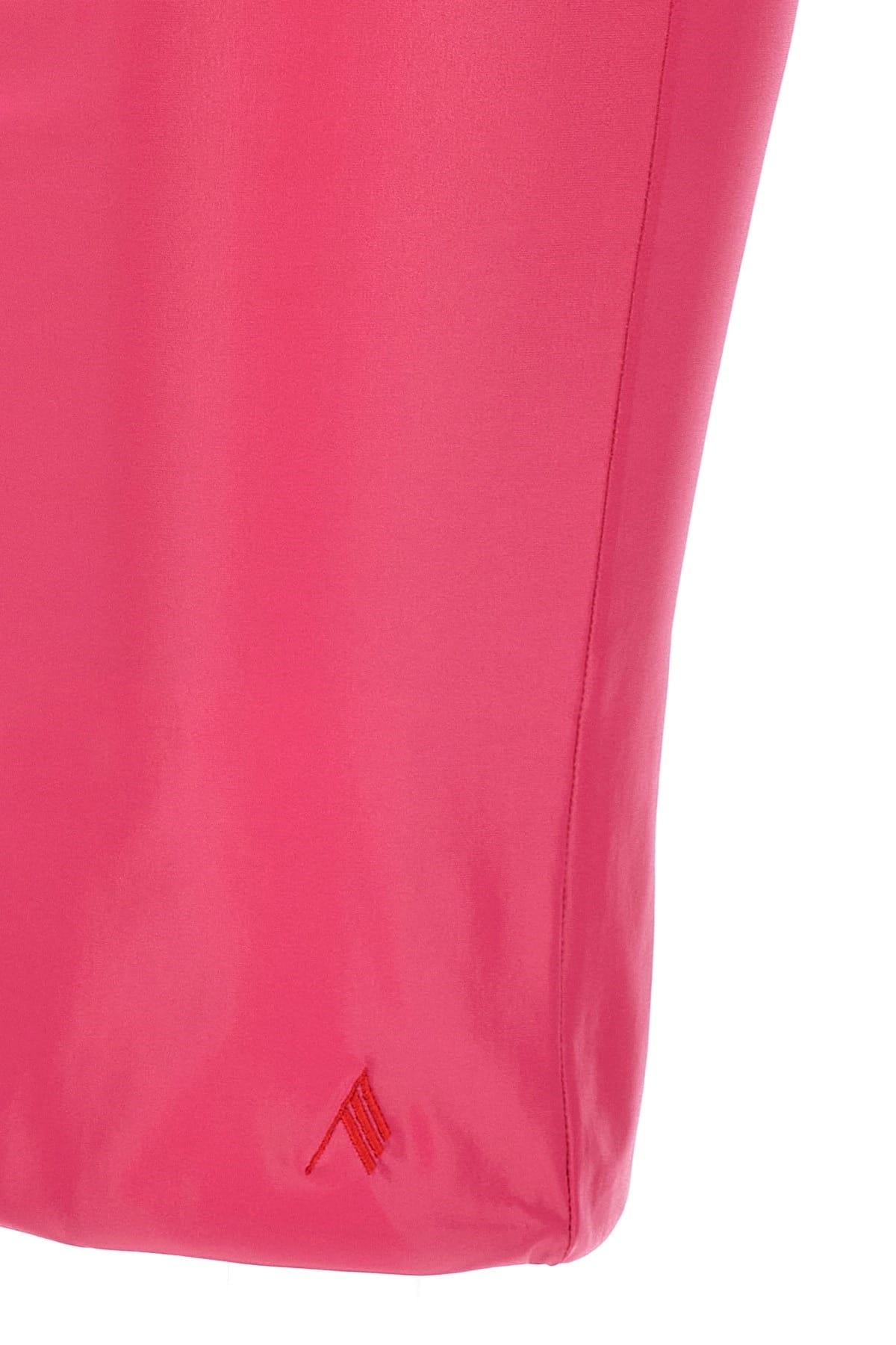 The Attico The Attico Wet Effect Lycra Mini Skirt