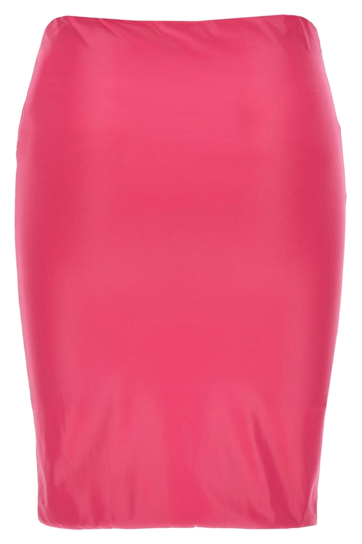 The Attico Wet Effect Lycra Mini Skirt - alternate view