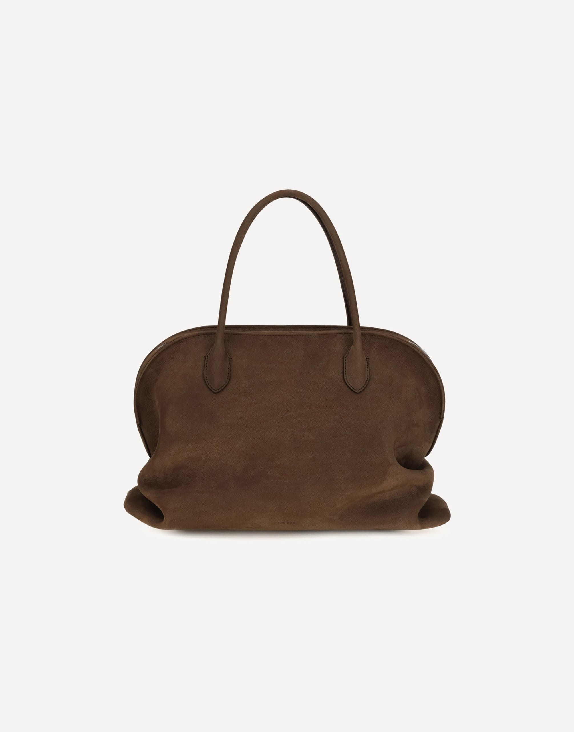The Row The Row Agnes 16 Suede Handbag