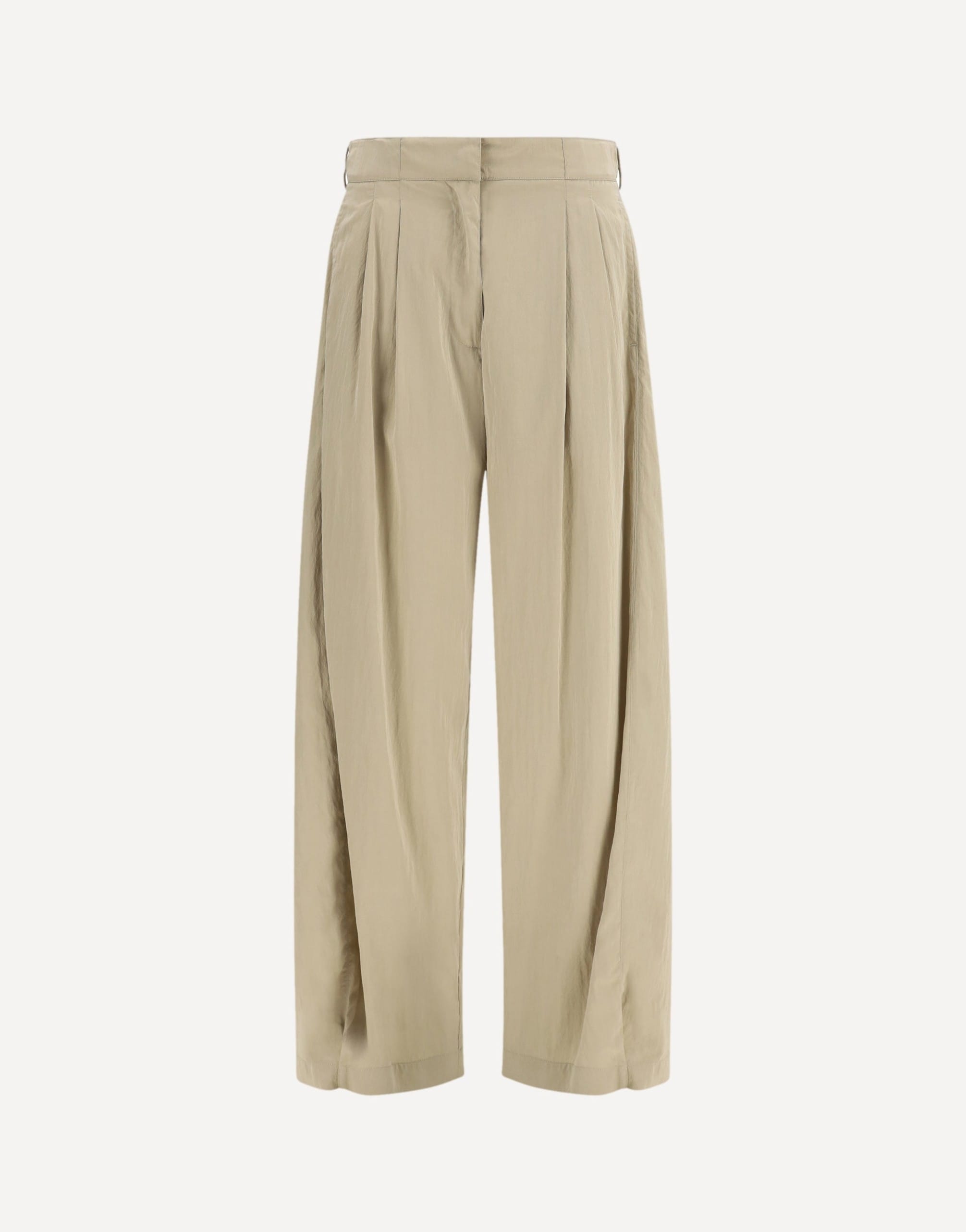 The Row Iven Silk And Nylon Pants