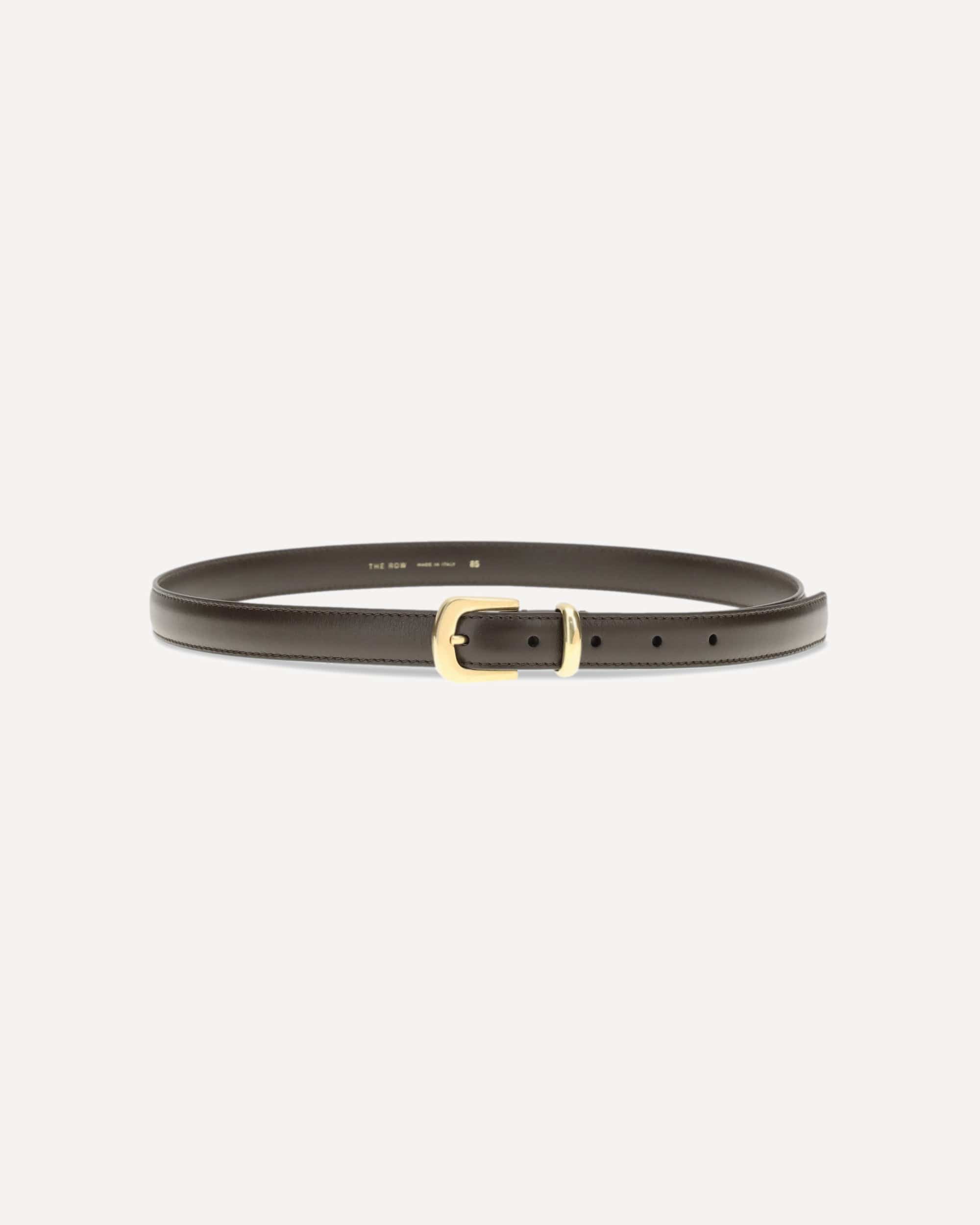 The Row Leather Ring Belt - alternate view
